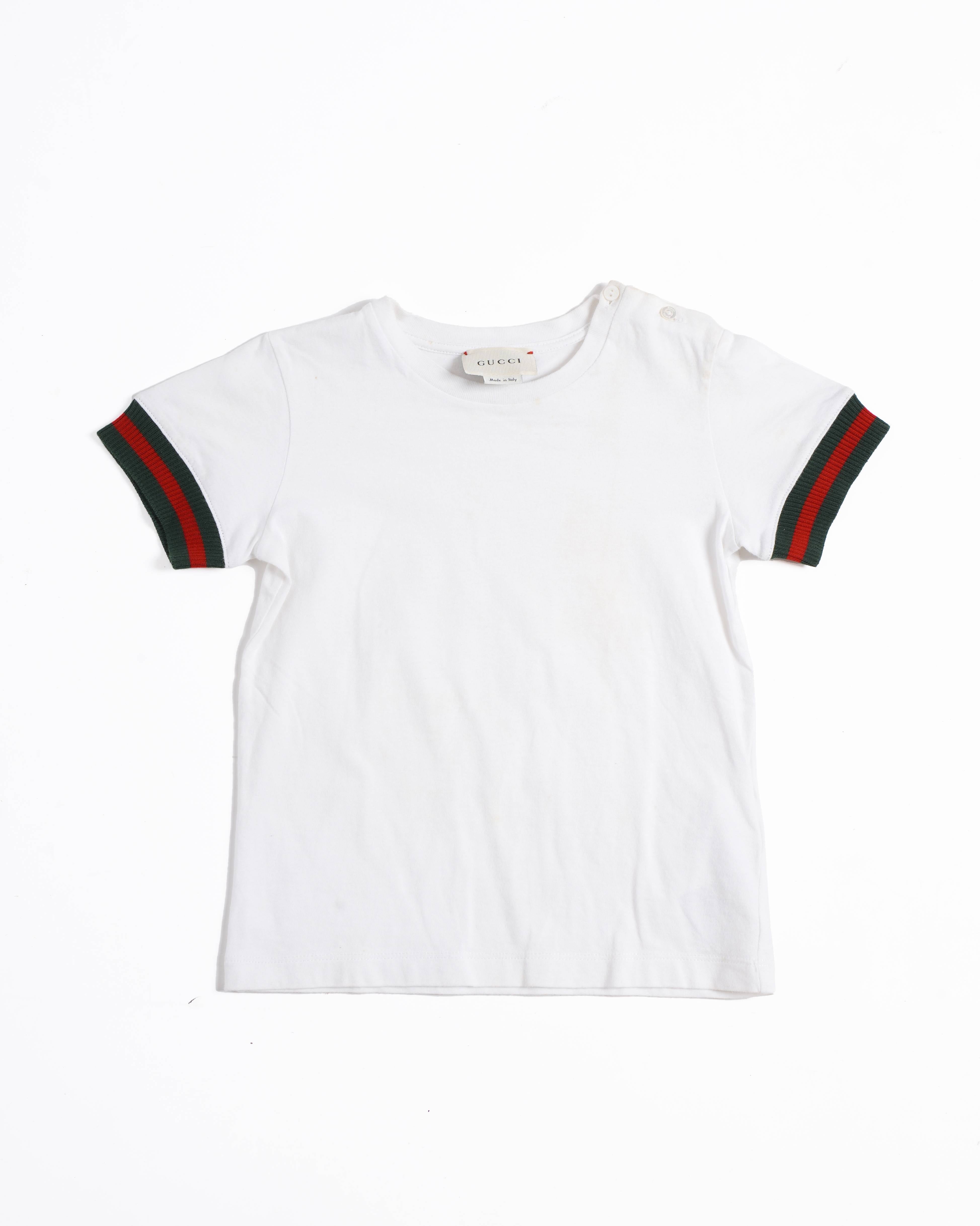 Gucci kids white t-shirt