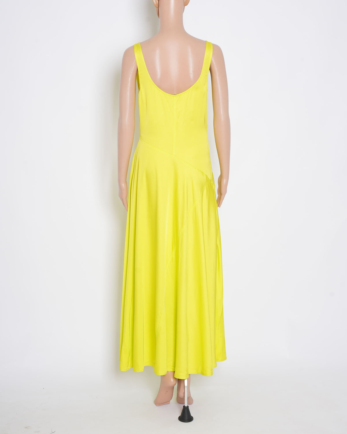 Ralph Lauren "V" Neck Neon Ankle Length Dress