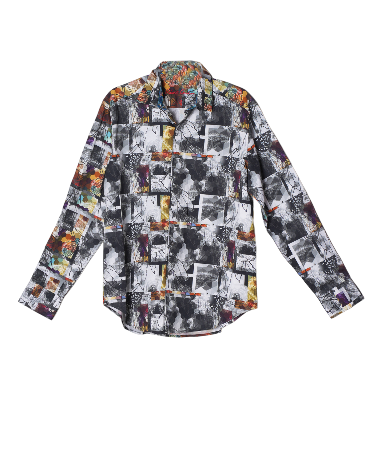 New Robert Graham Black Paisley Shirt