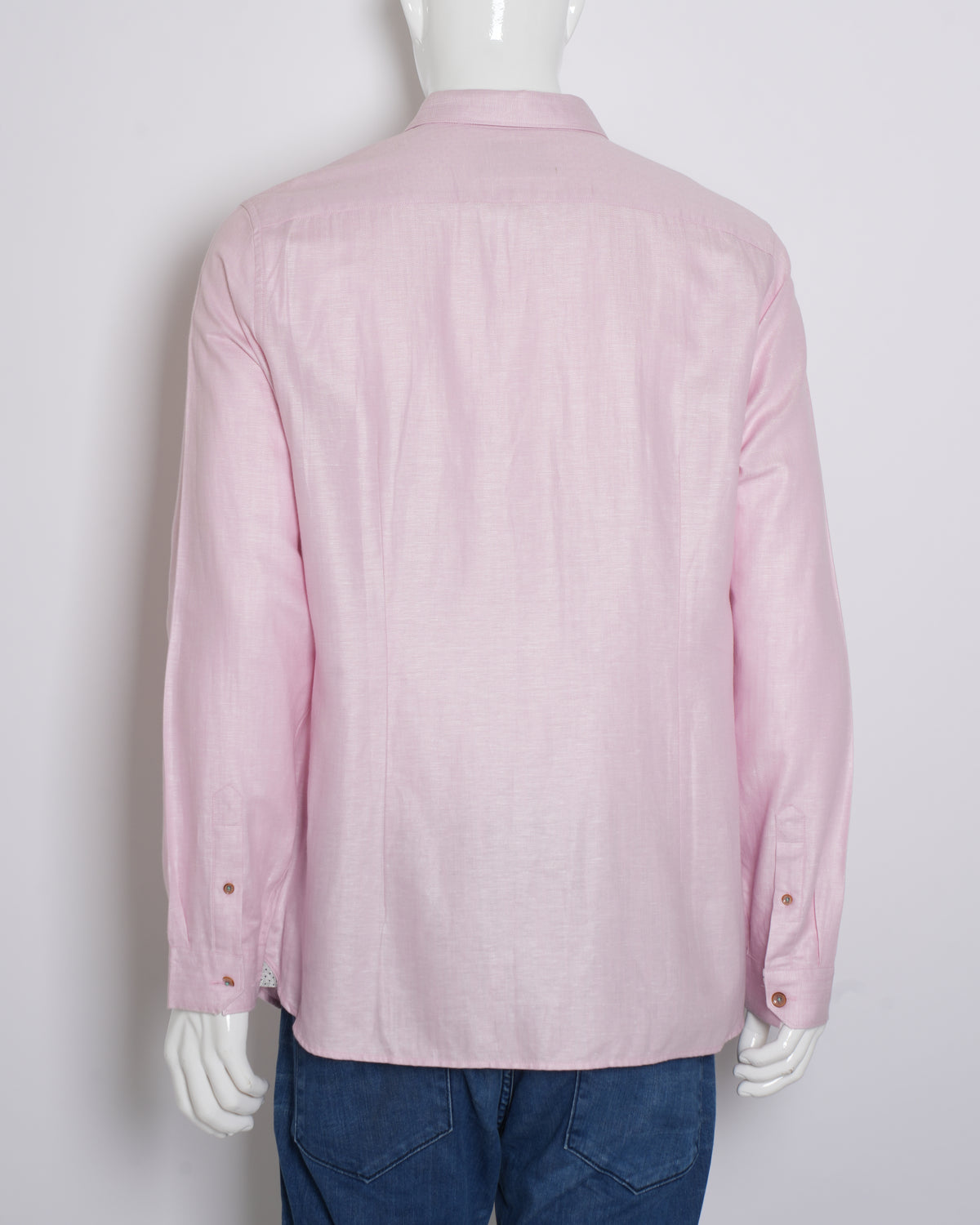 Ted Baker Men's Button Down Full Sleeve Shirt In Pink