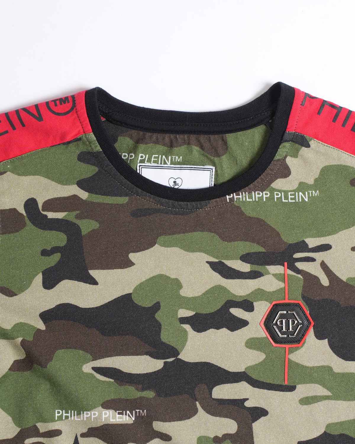 Philipp Plein Kids Camouflage Printed T-shirt Boys