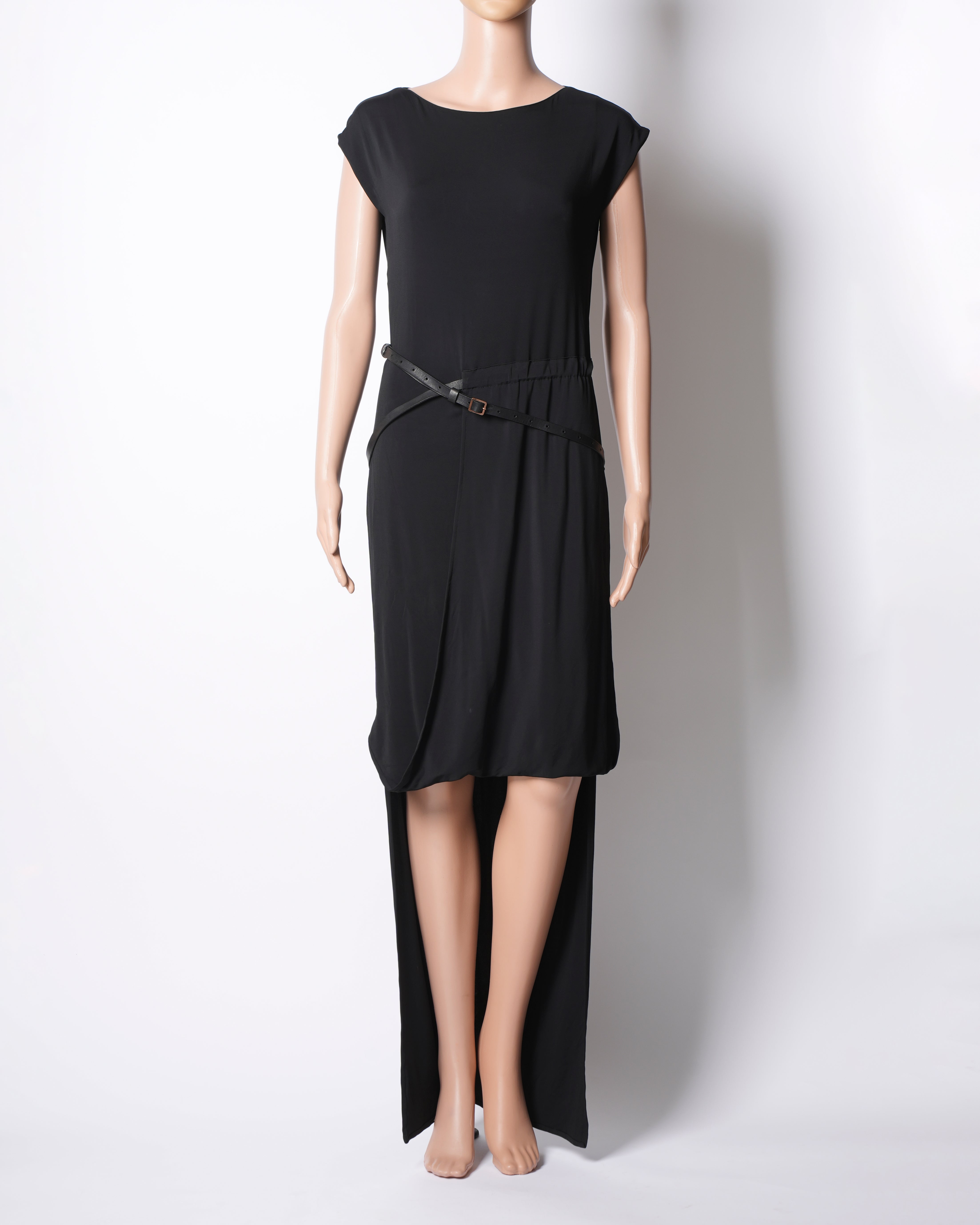 Alexander Wang Black High Low Dress