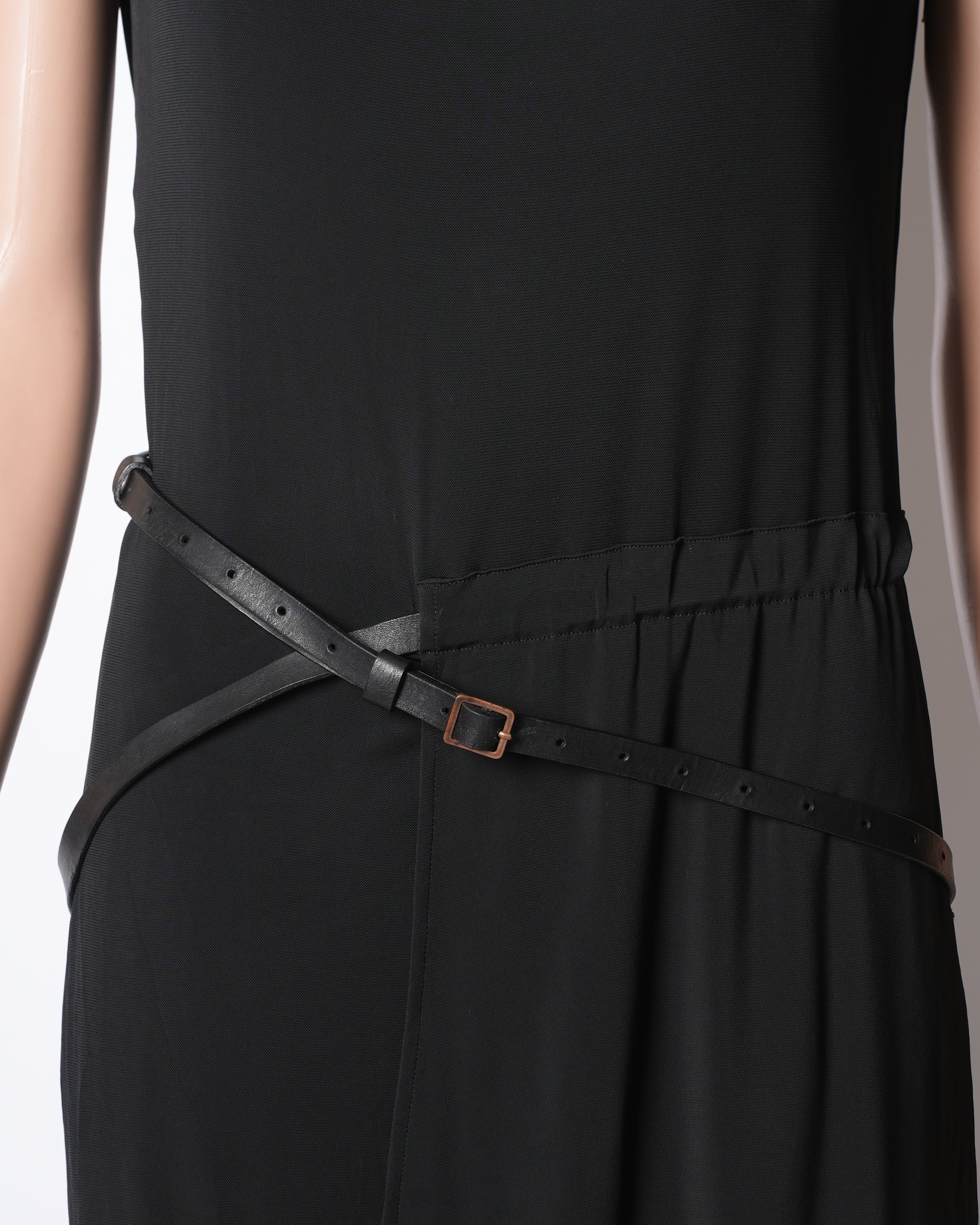 Alexander Wang Black High Low Dress