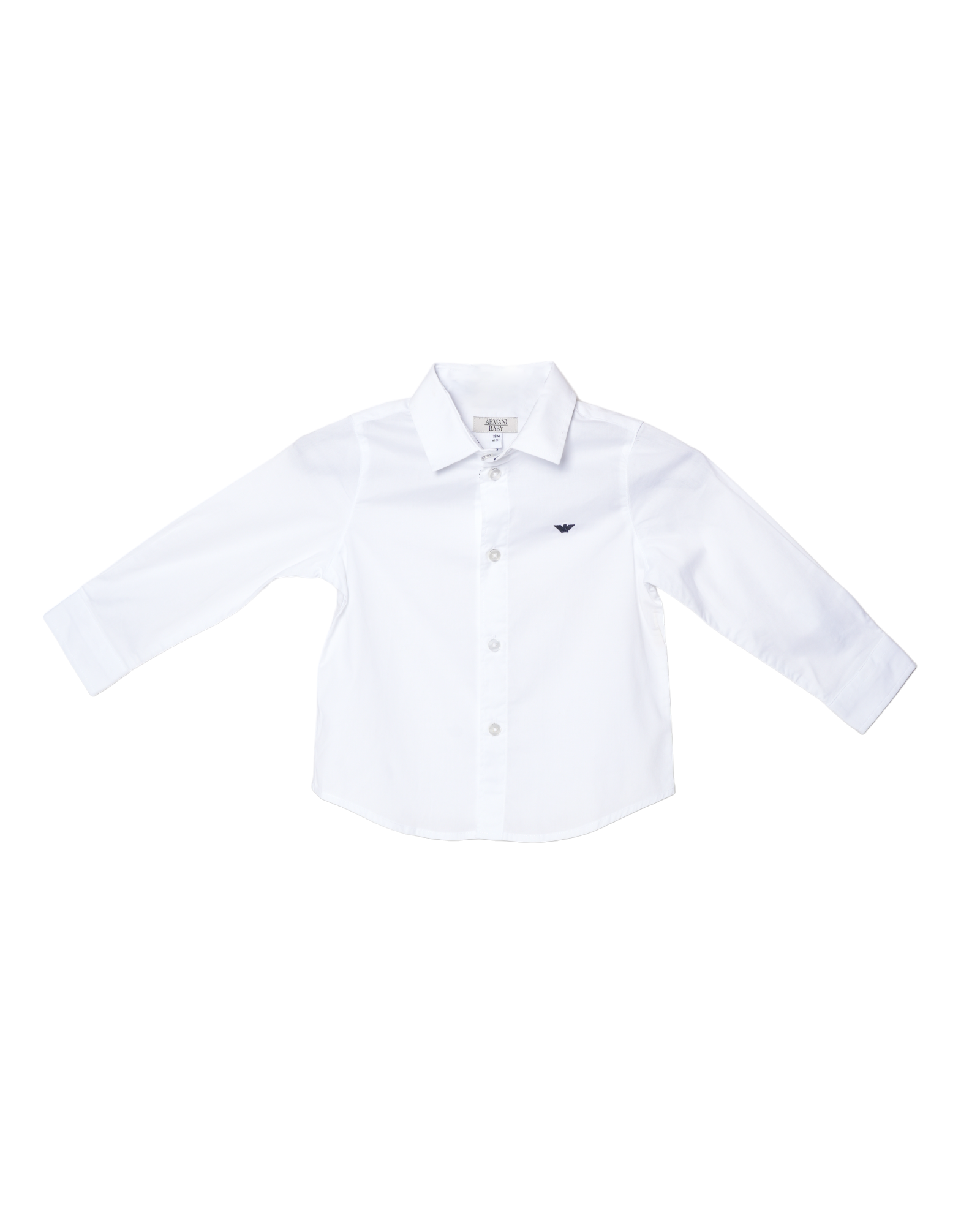 Armani White Plain Shirt