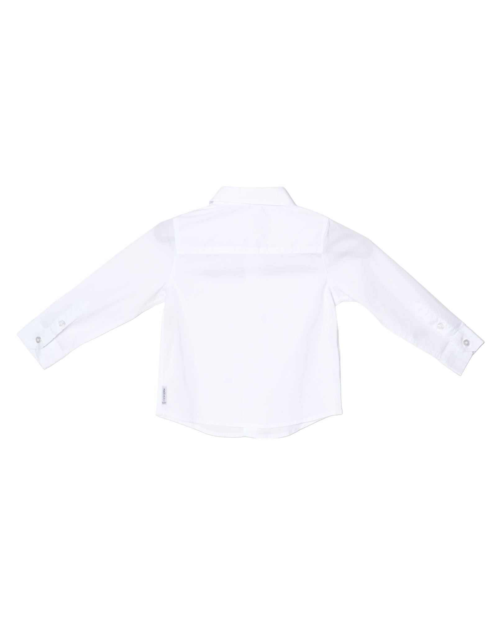 Armani White Plain Shirt