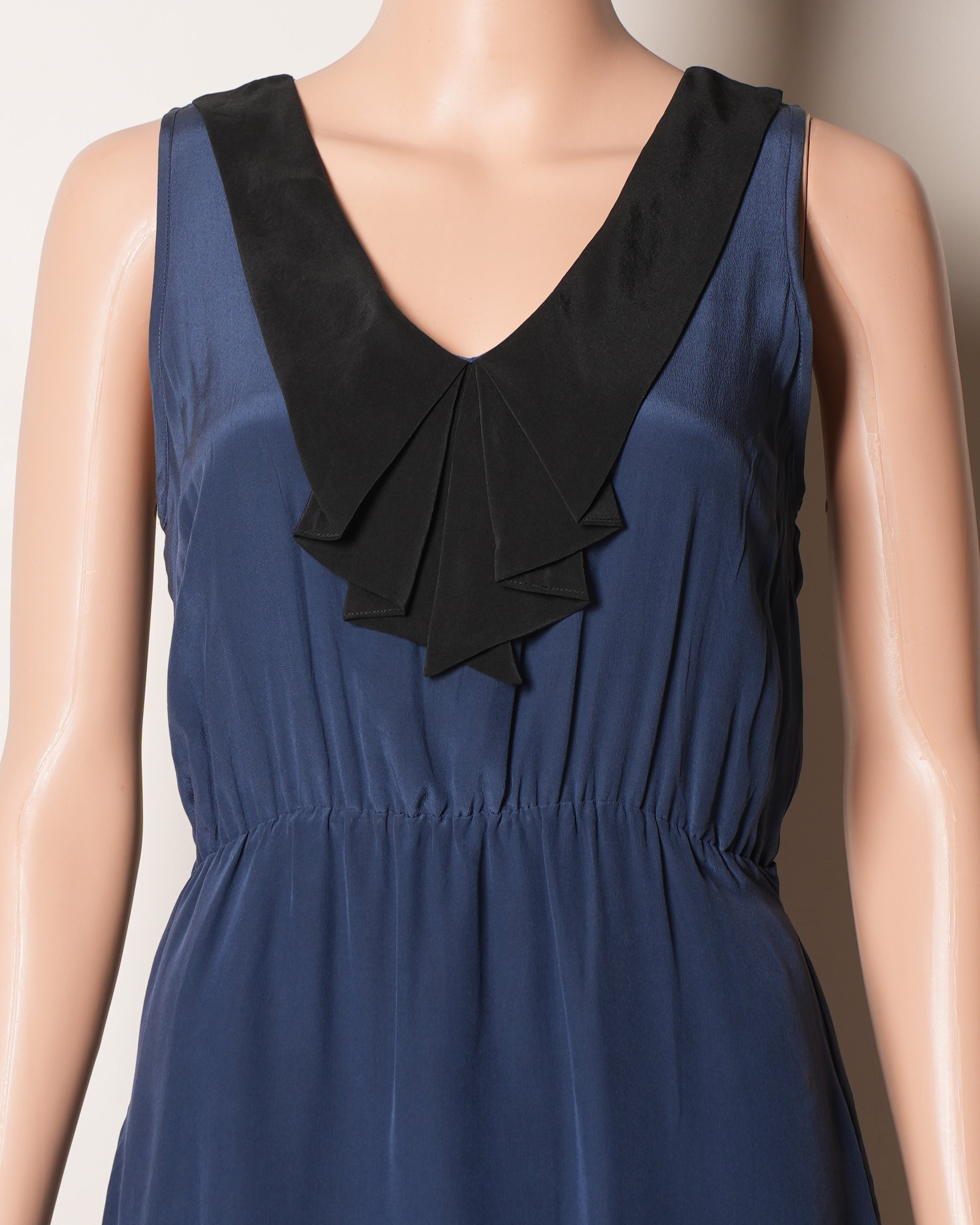 Pinko Blue & Black Dress