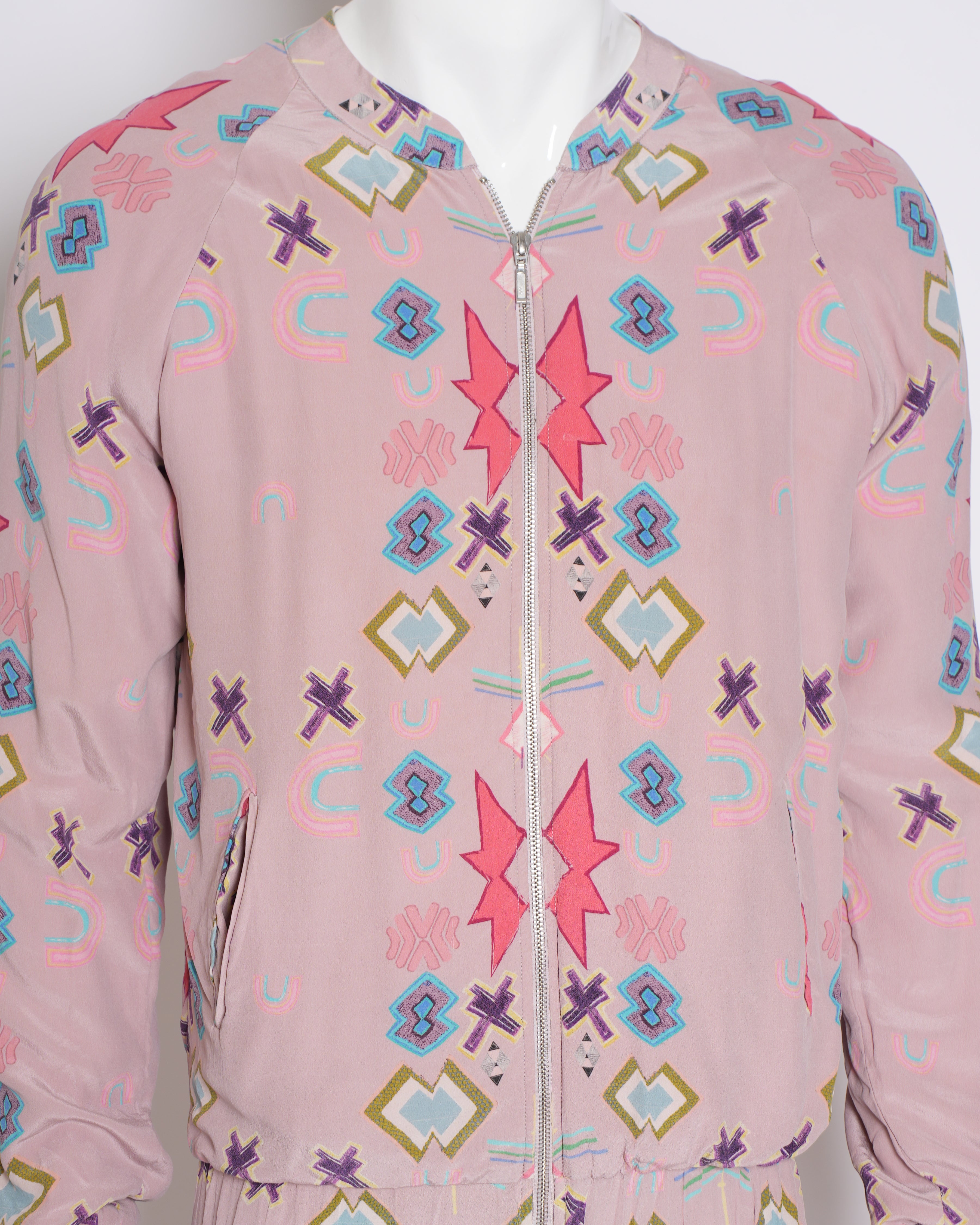 Payal Singhal Ikat Printed Co-ord set In Lilac