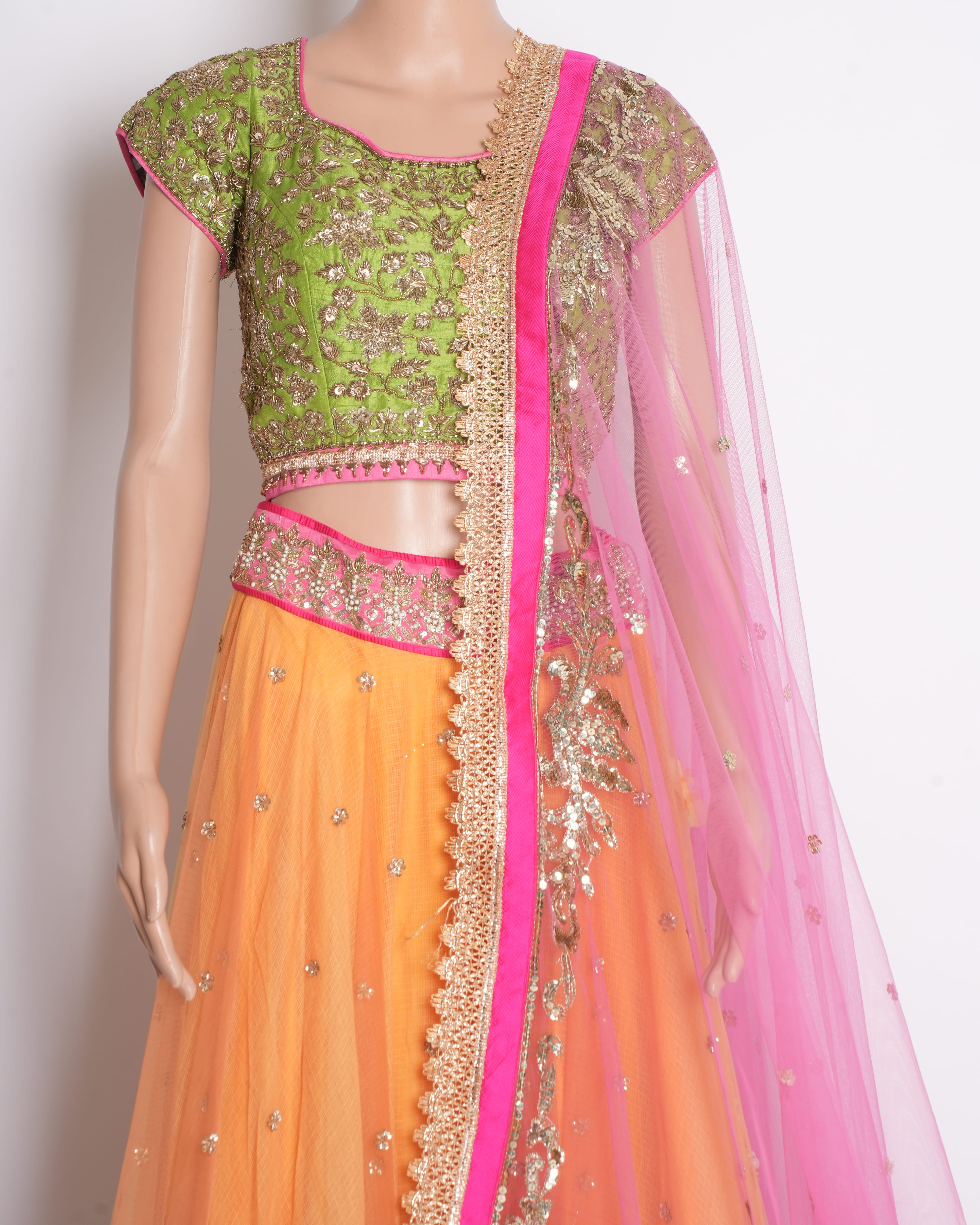 Anushree Reddy Embroidered Lehenga Set