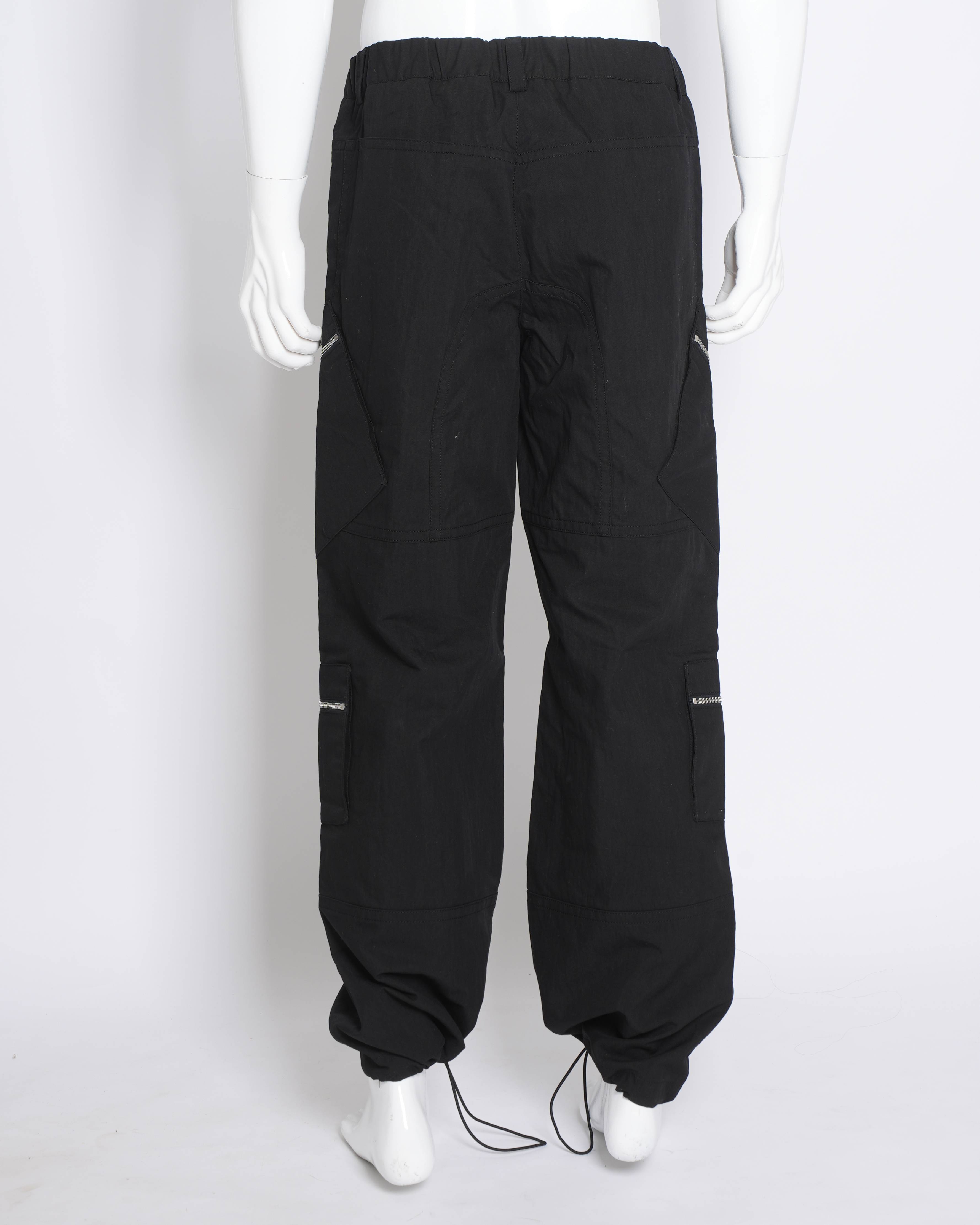 New Jacquemus Le Cargo Marrone Cotton Blend Pants Men's