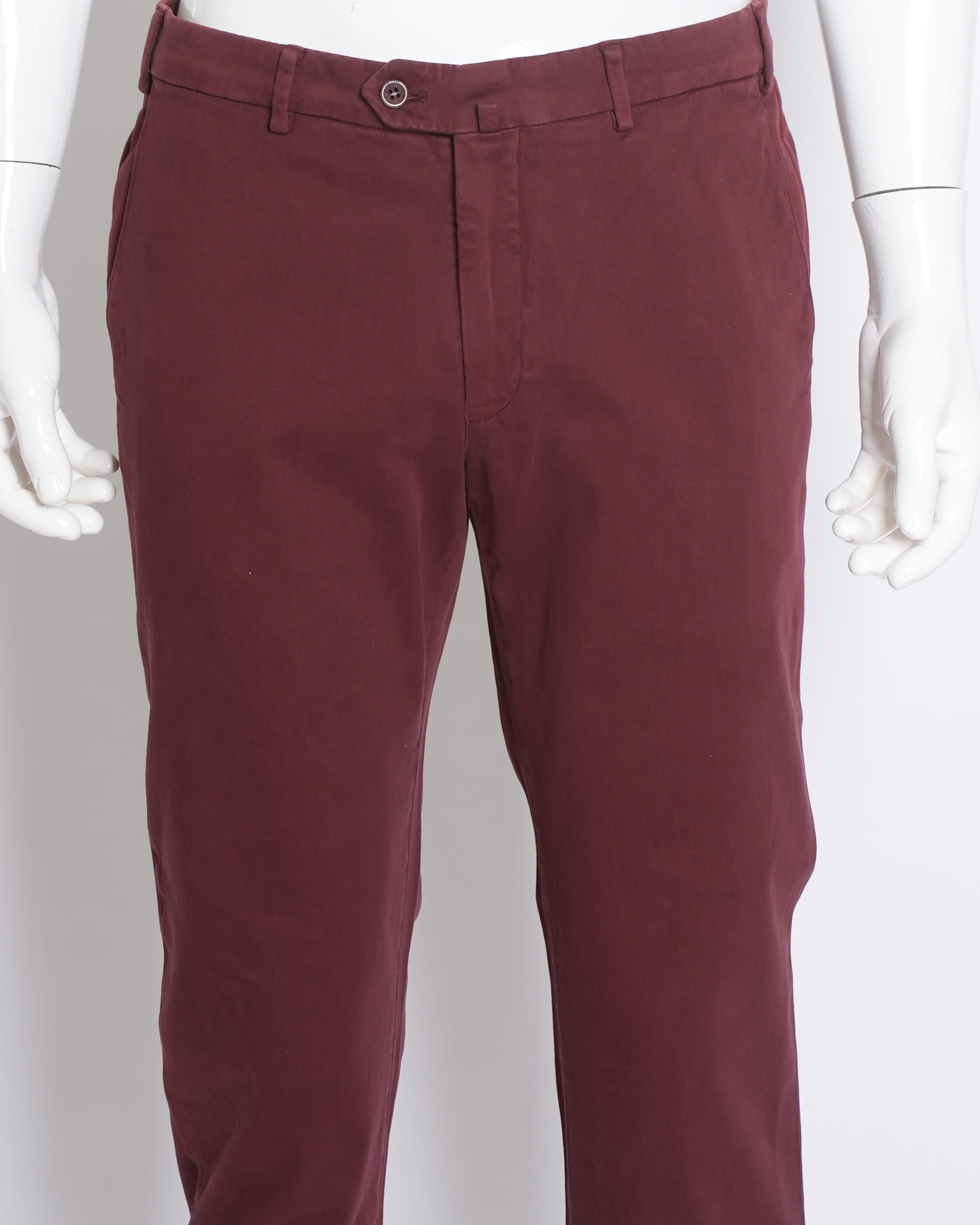 Loro Piana Men's Pants in Maroon