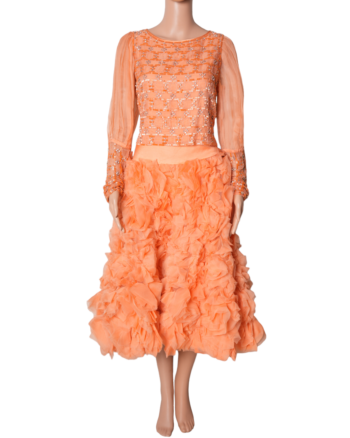 Temperley London Dress In Peach