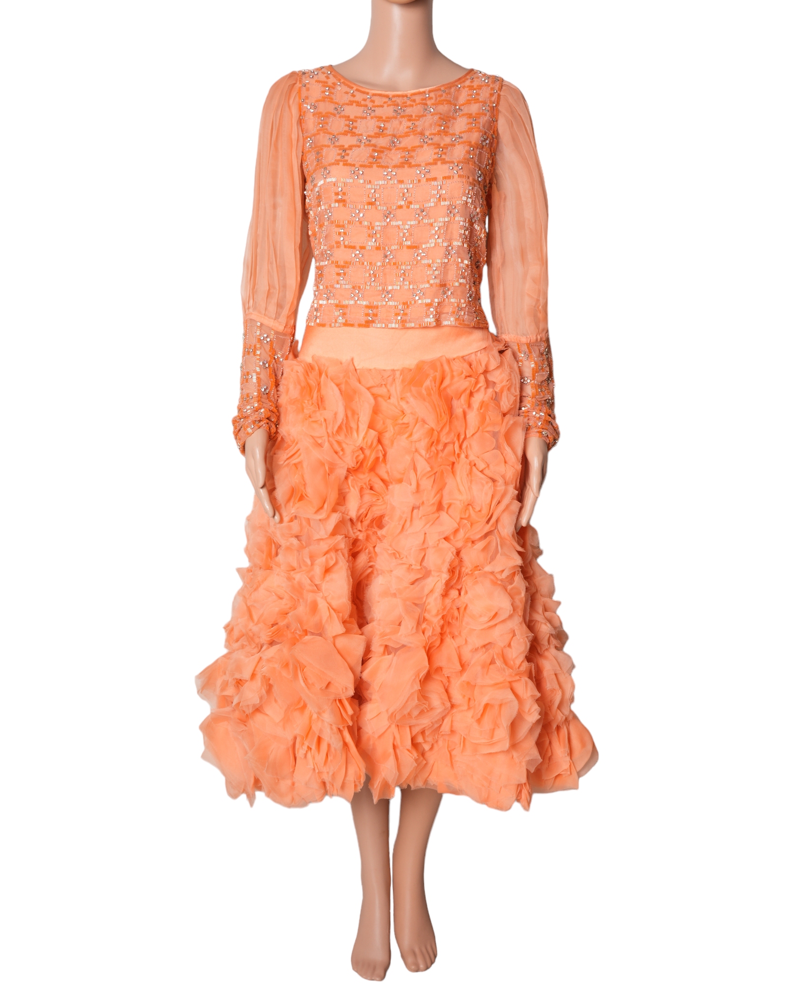 Temperley London Dress In Peach