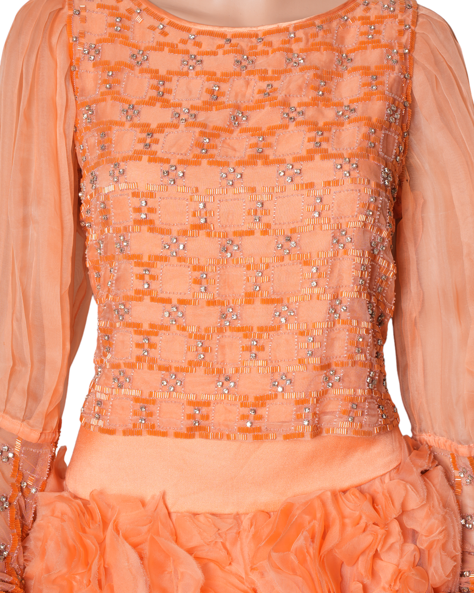 Temperley London Dress In Peach