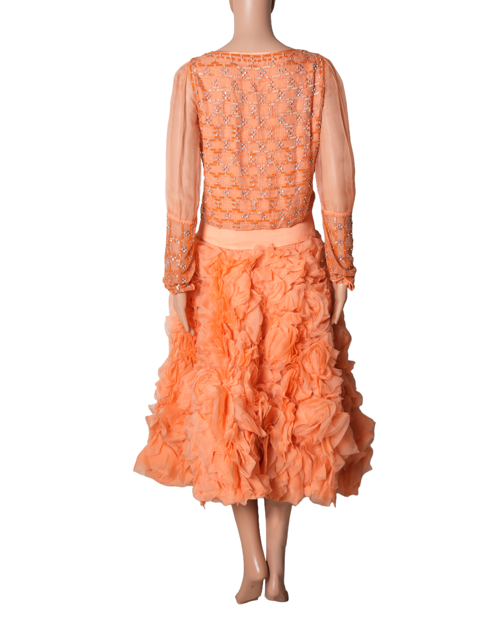 Temperley London Dress In Peach