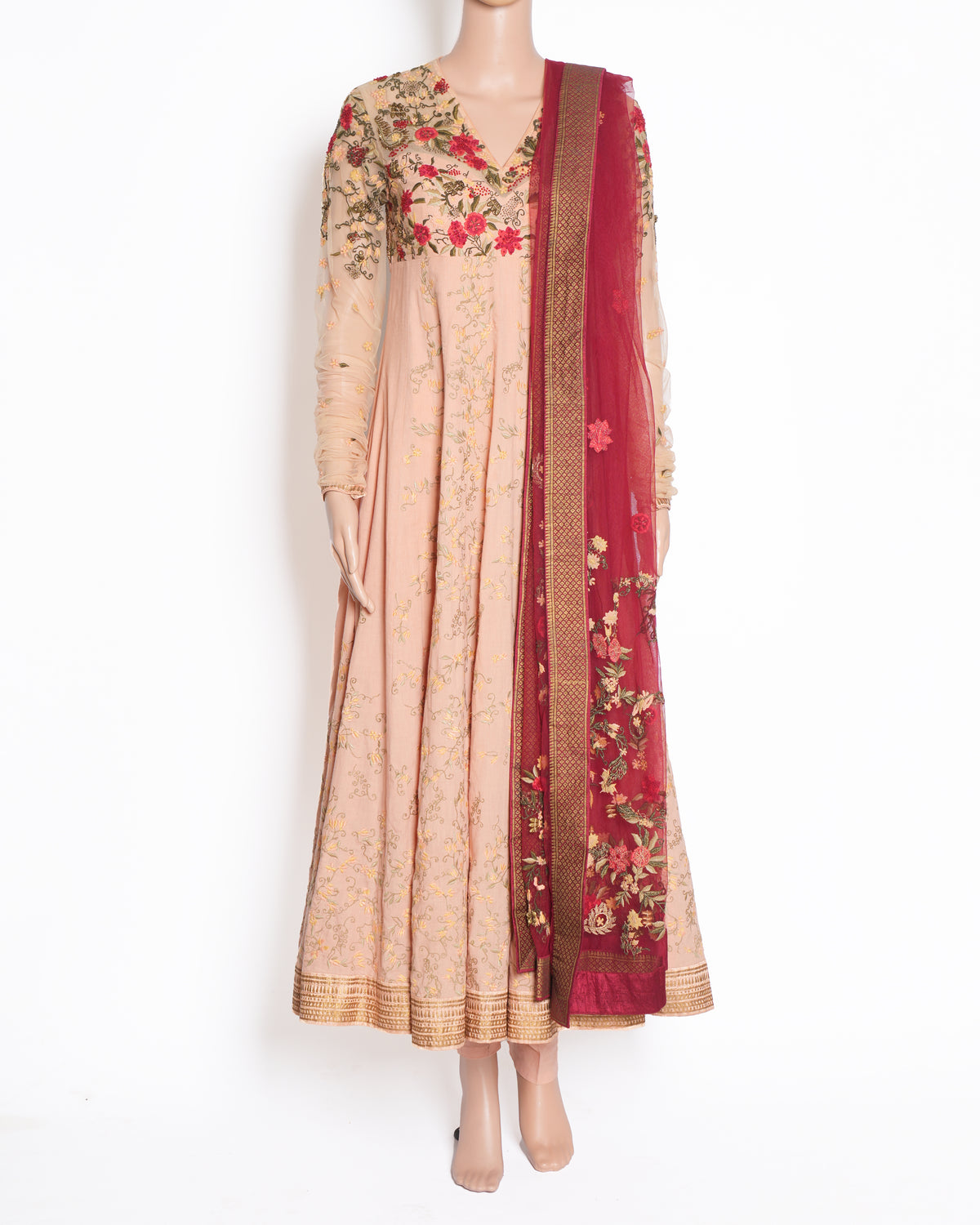 Anju Modi Anarkali Set of 2