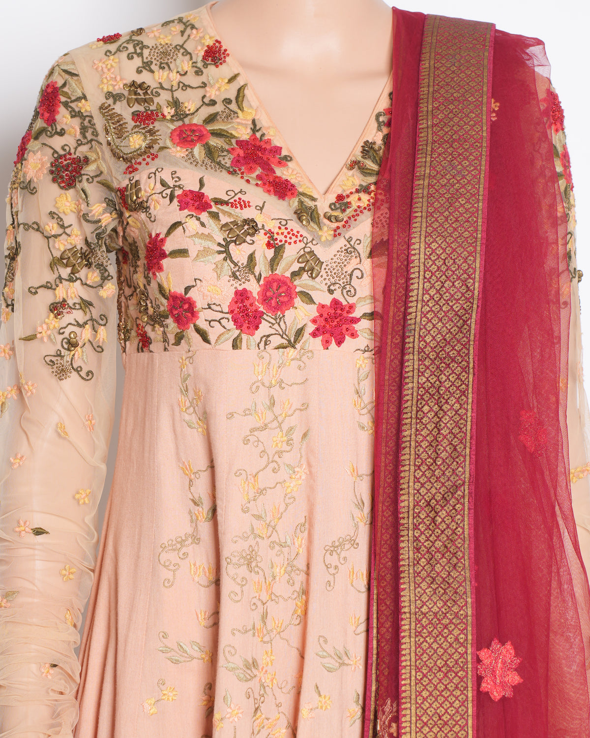 Anju Modi Anarkali Set of 2