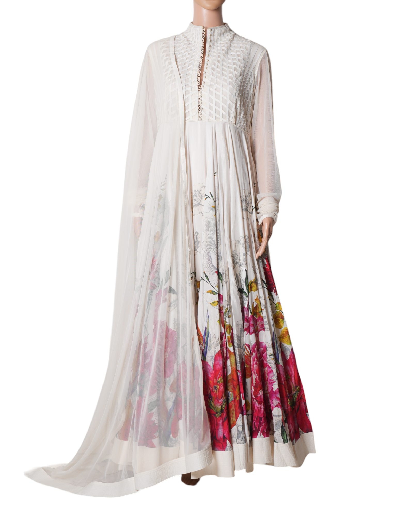 New Rohit Bal white Anarkali Set