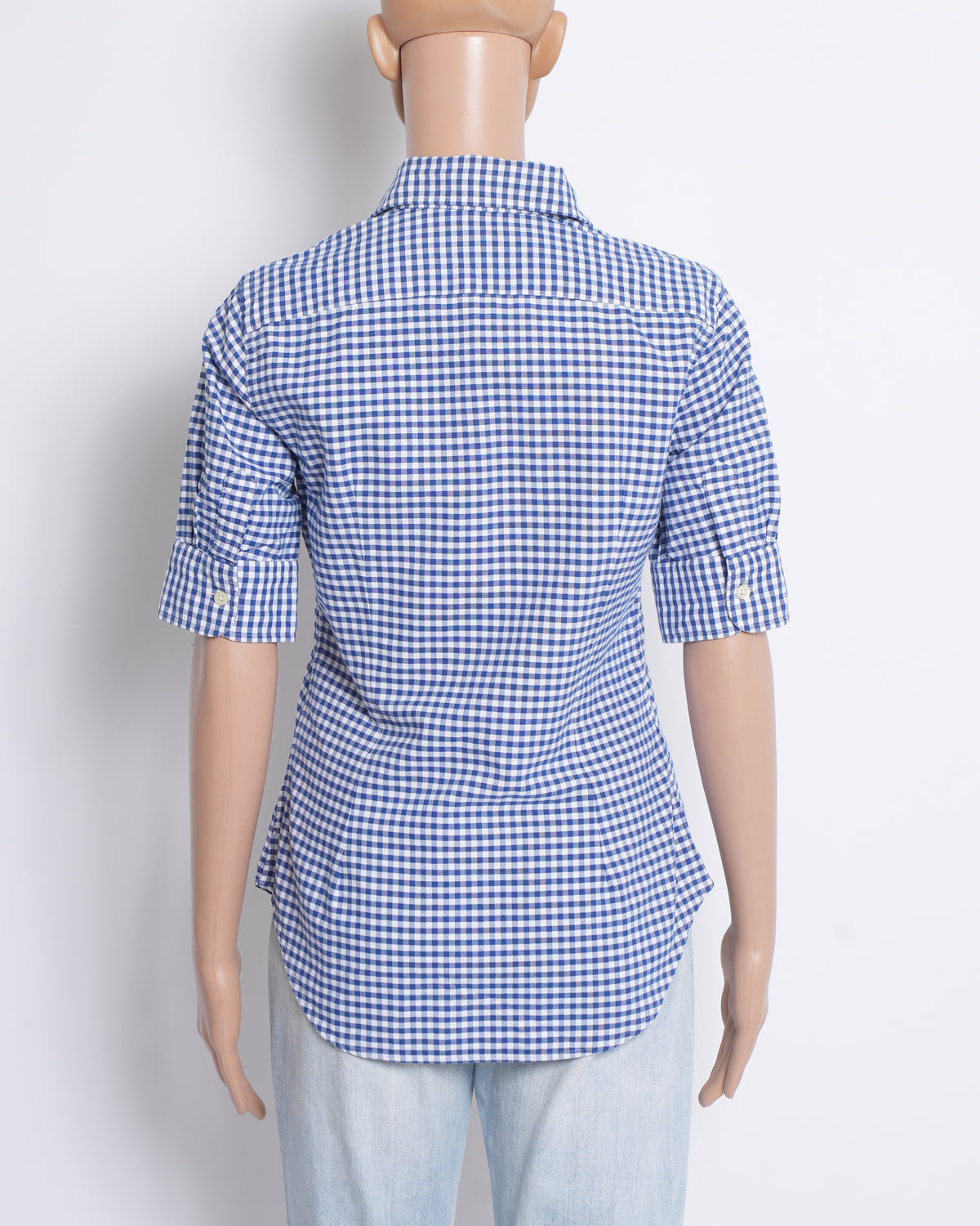 Ralph Lauren Blue Gingham Check Shirt