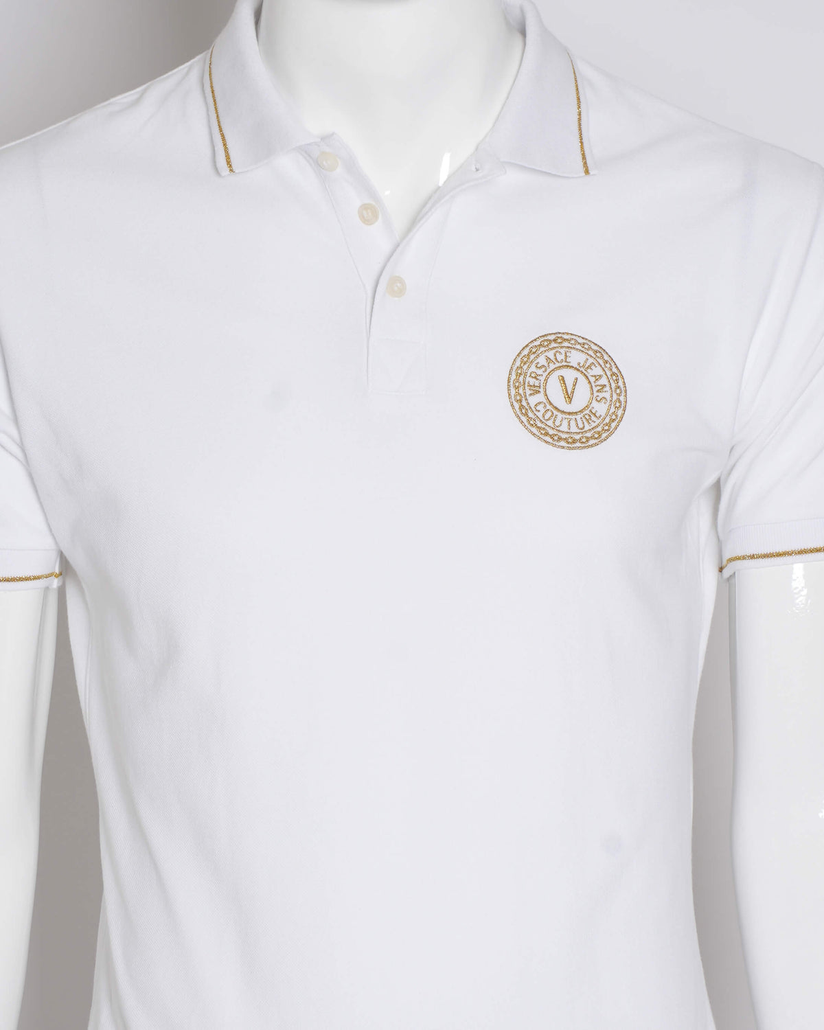 Versace couture Polo White