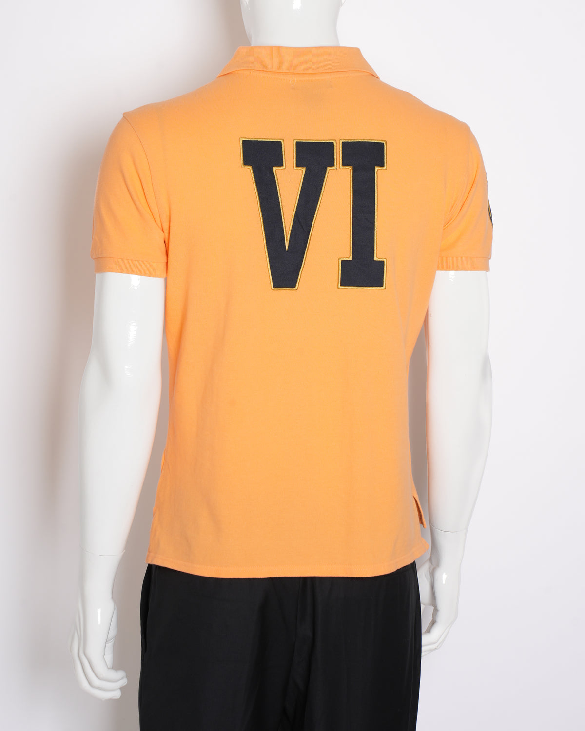 Polo by Ralph Lauren men’s T-shirt in orange with embroidered detailing