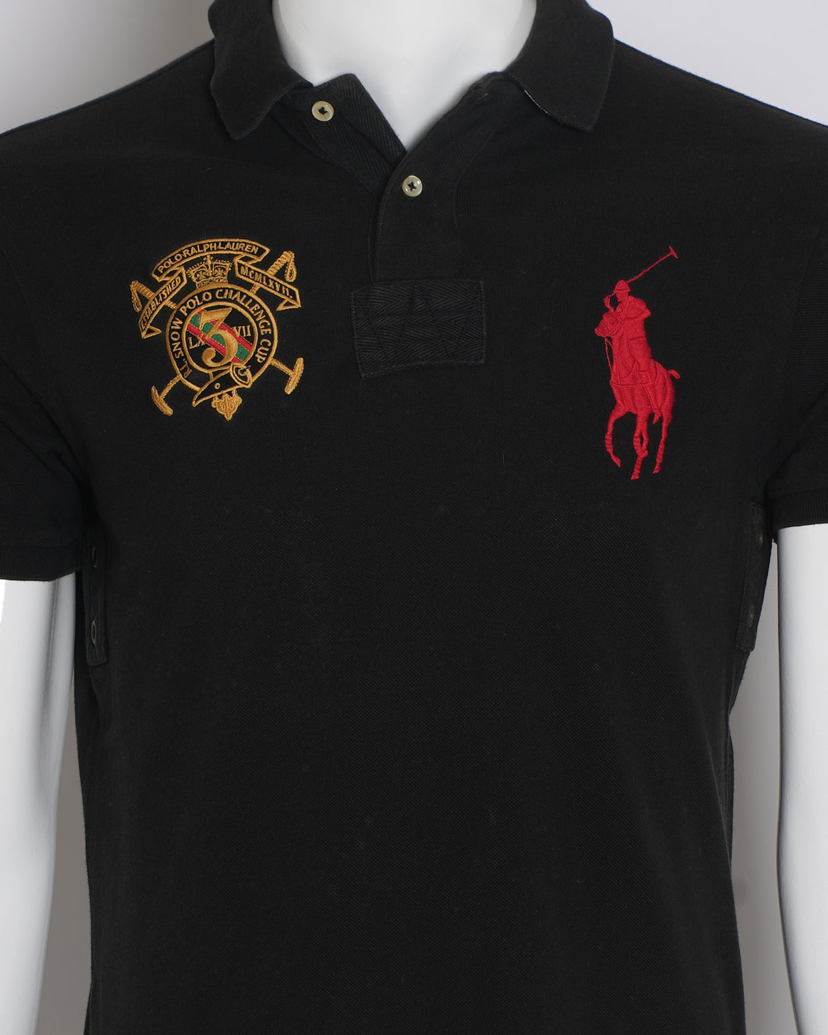 Polo By Ralph Lauren Men's Polo T-shirt In Black