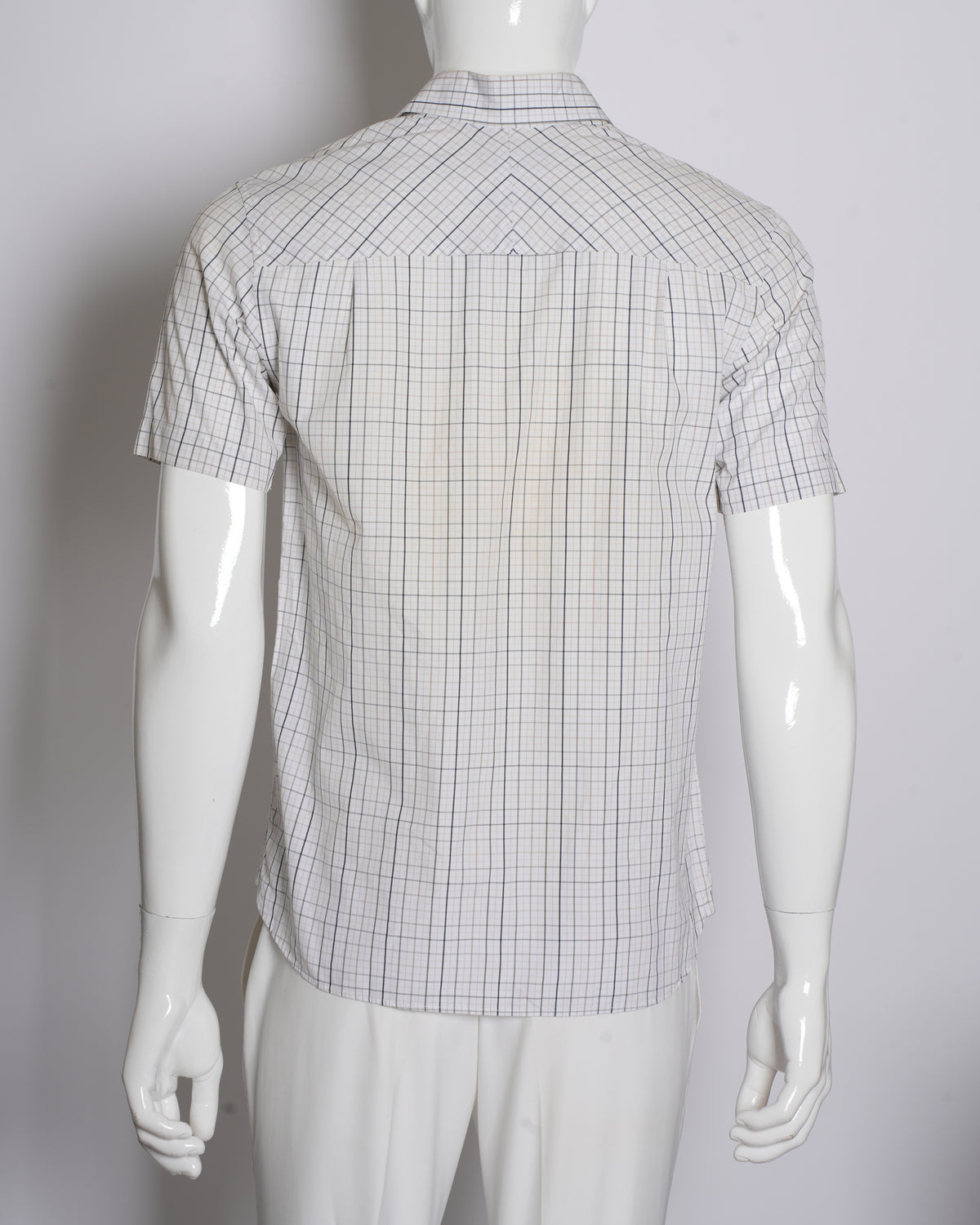 Fred perry classic gingham short sleeve shirt
