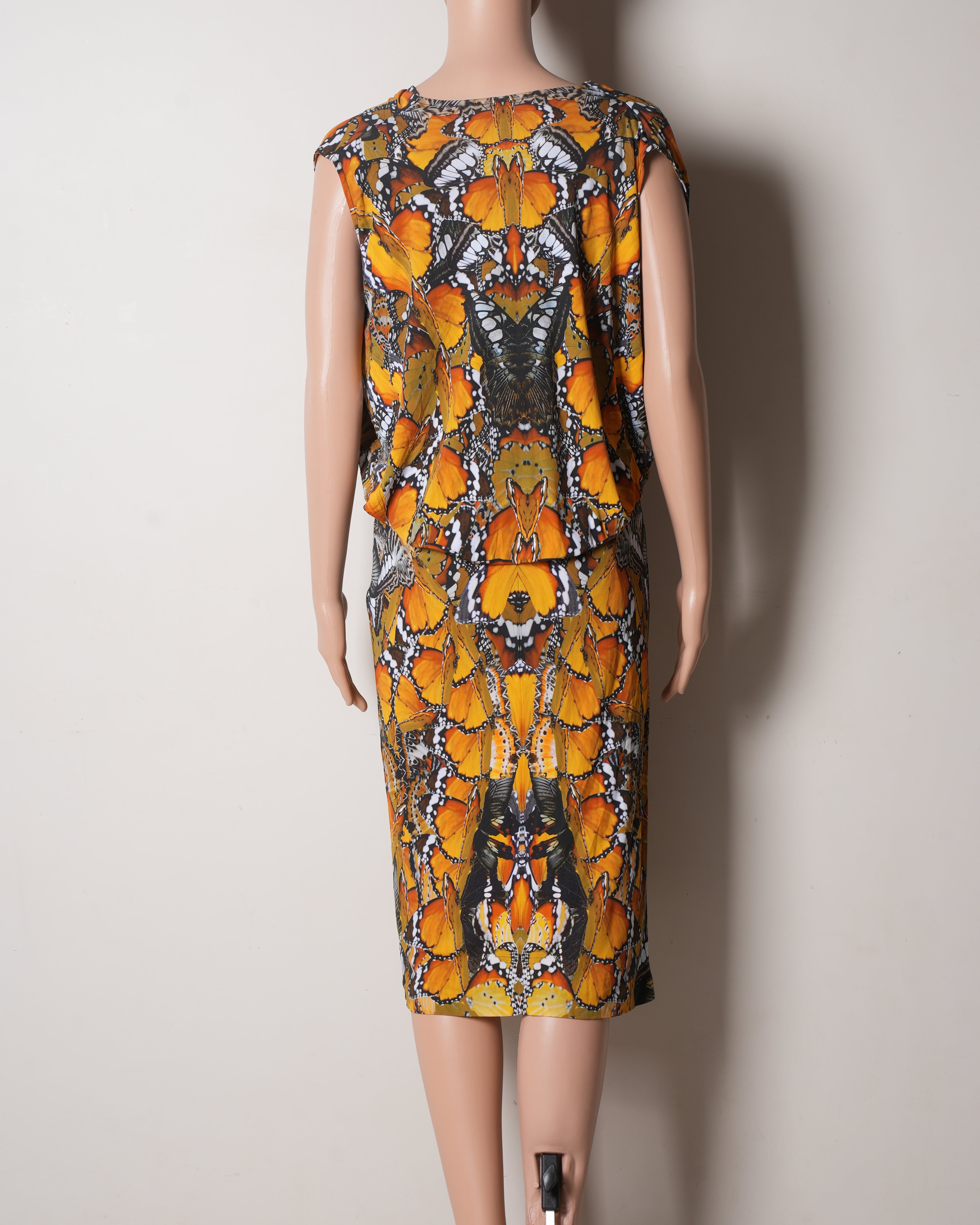 Alexander Mcqueen Yellow Dress