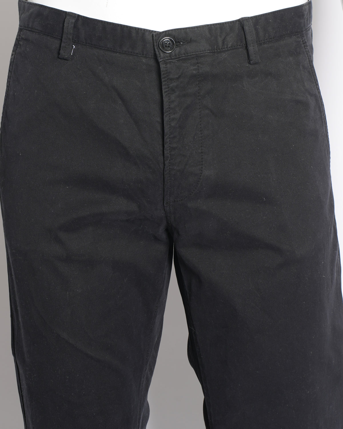 BOSS Men's Black Straight-Fit Jeans