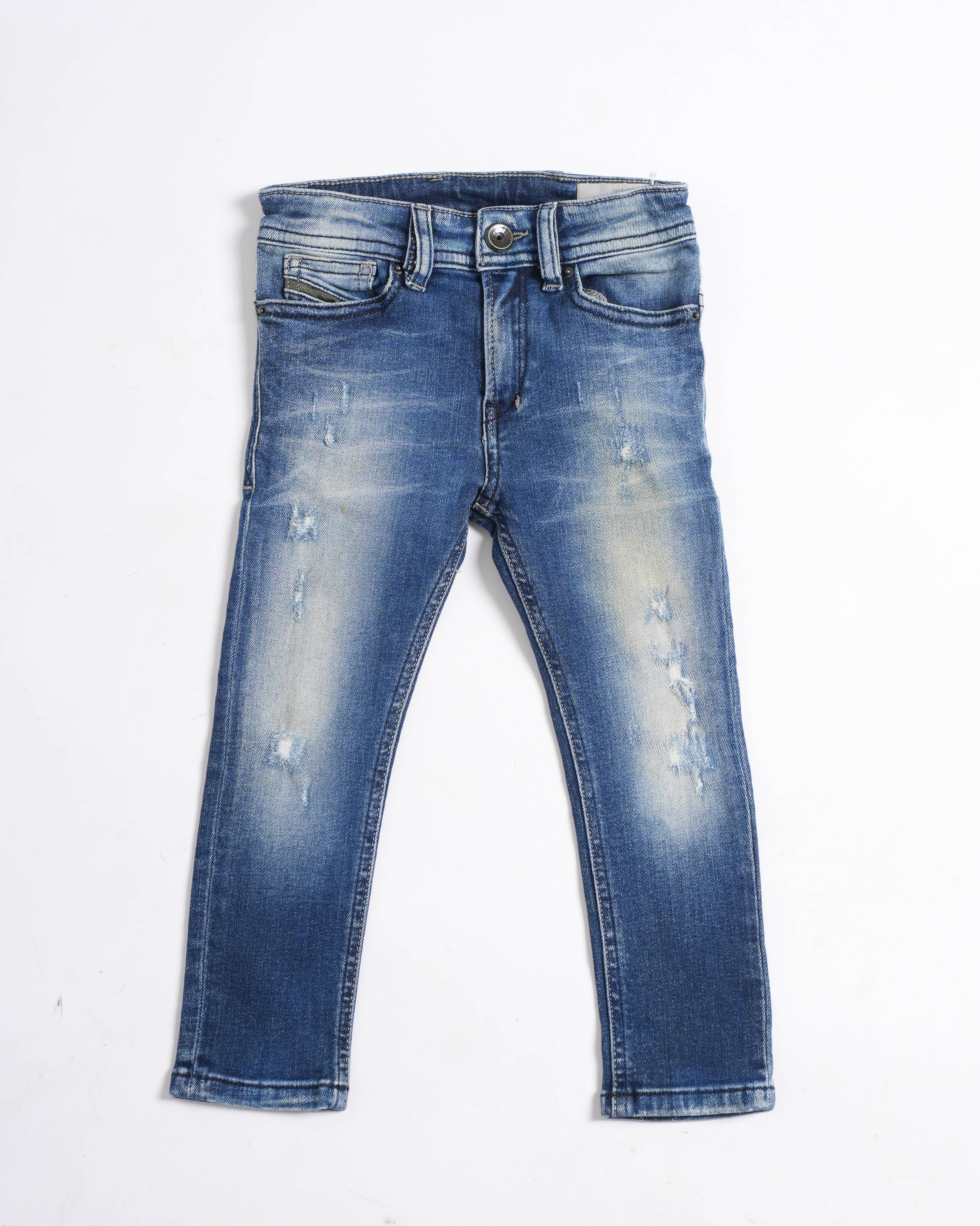 Diesel blue washed denim