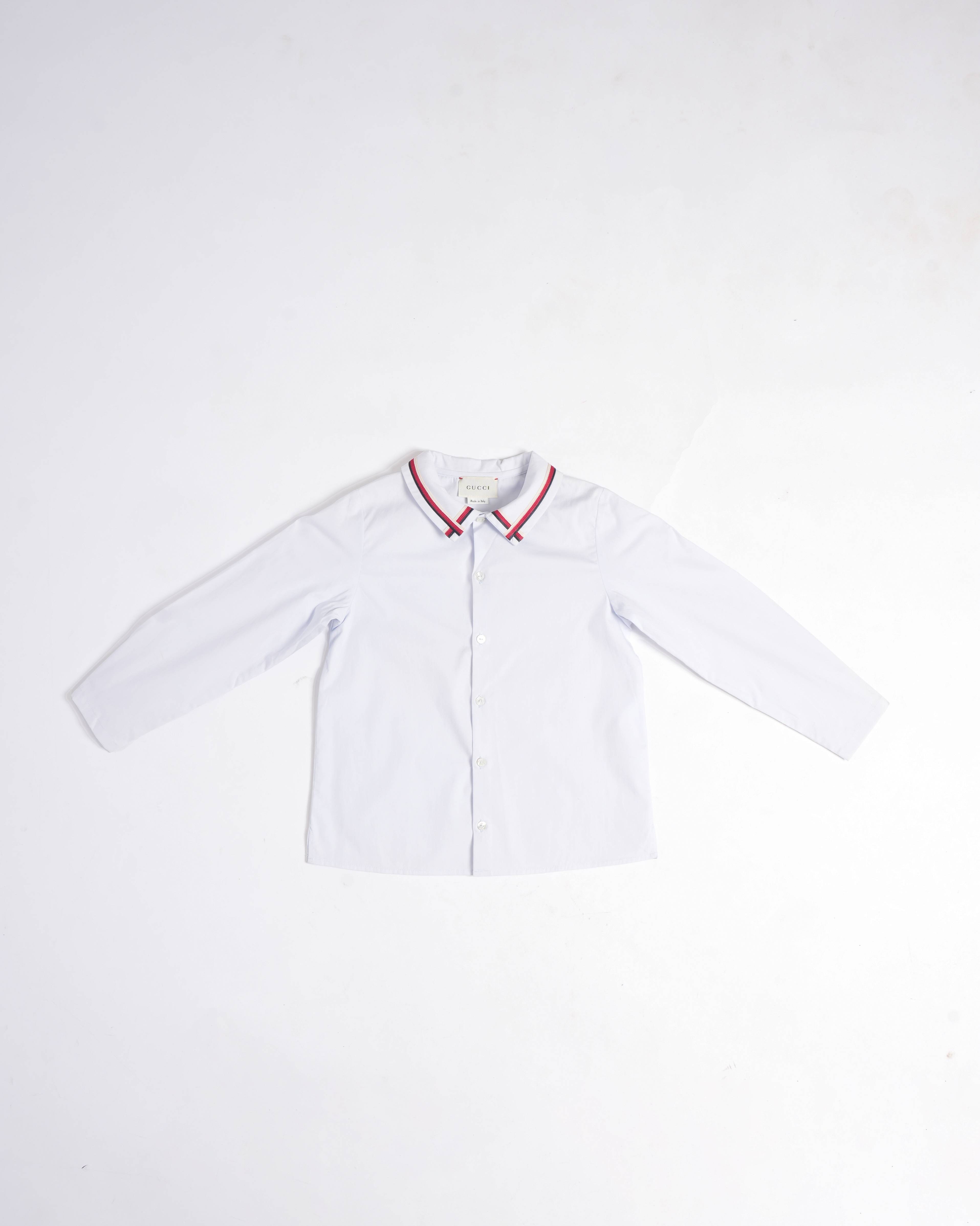 Gucci Kids Light Blue Shirt