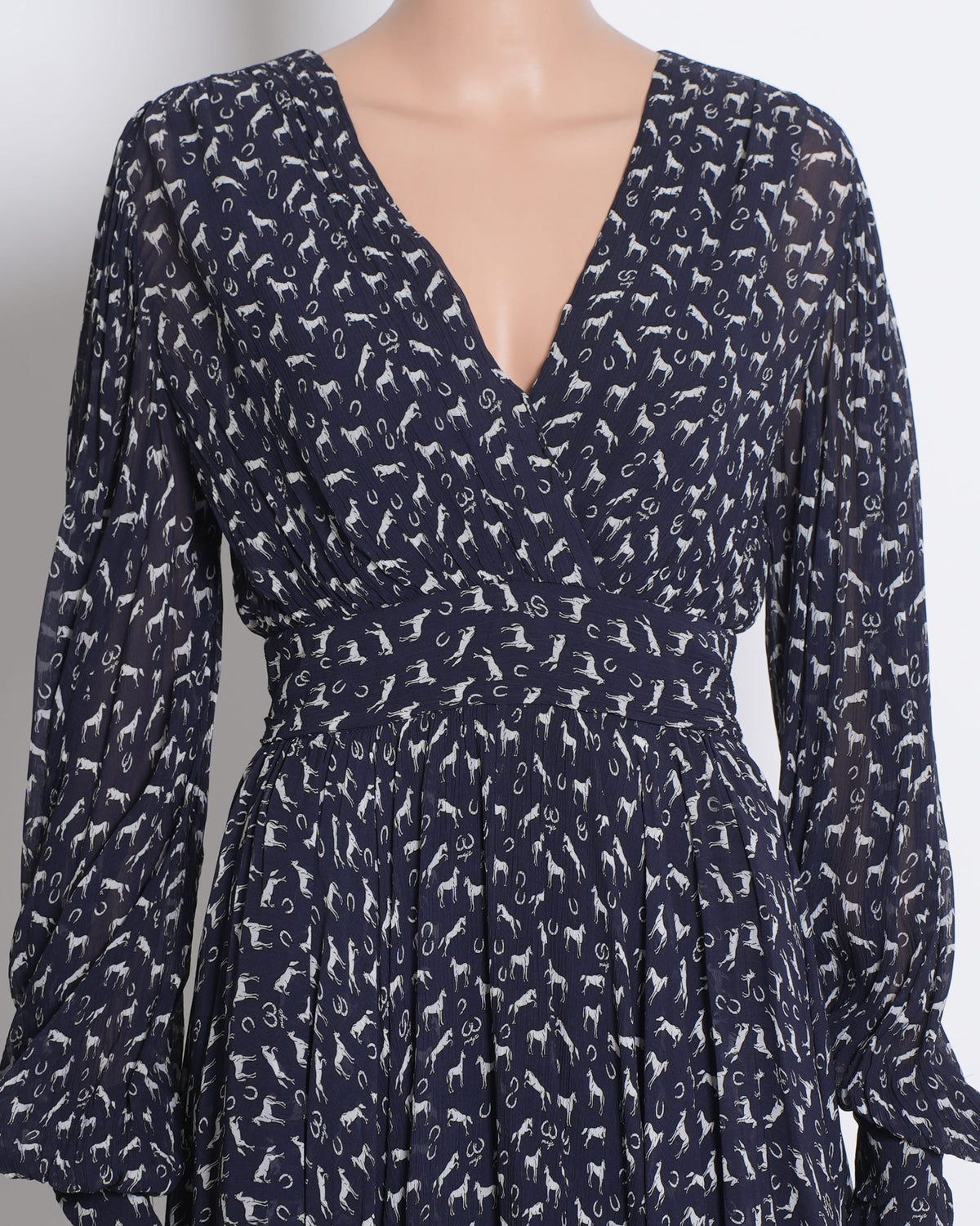 Maje Flowy Dress In Black