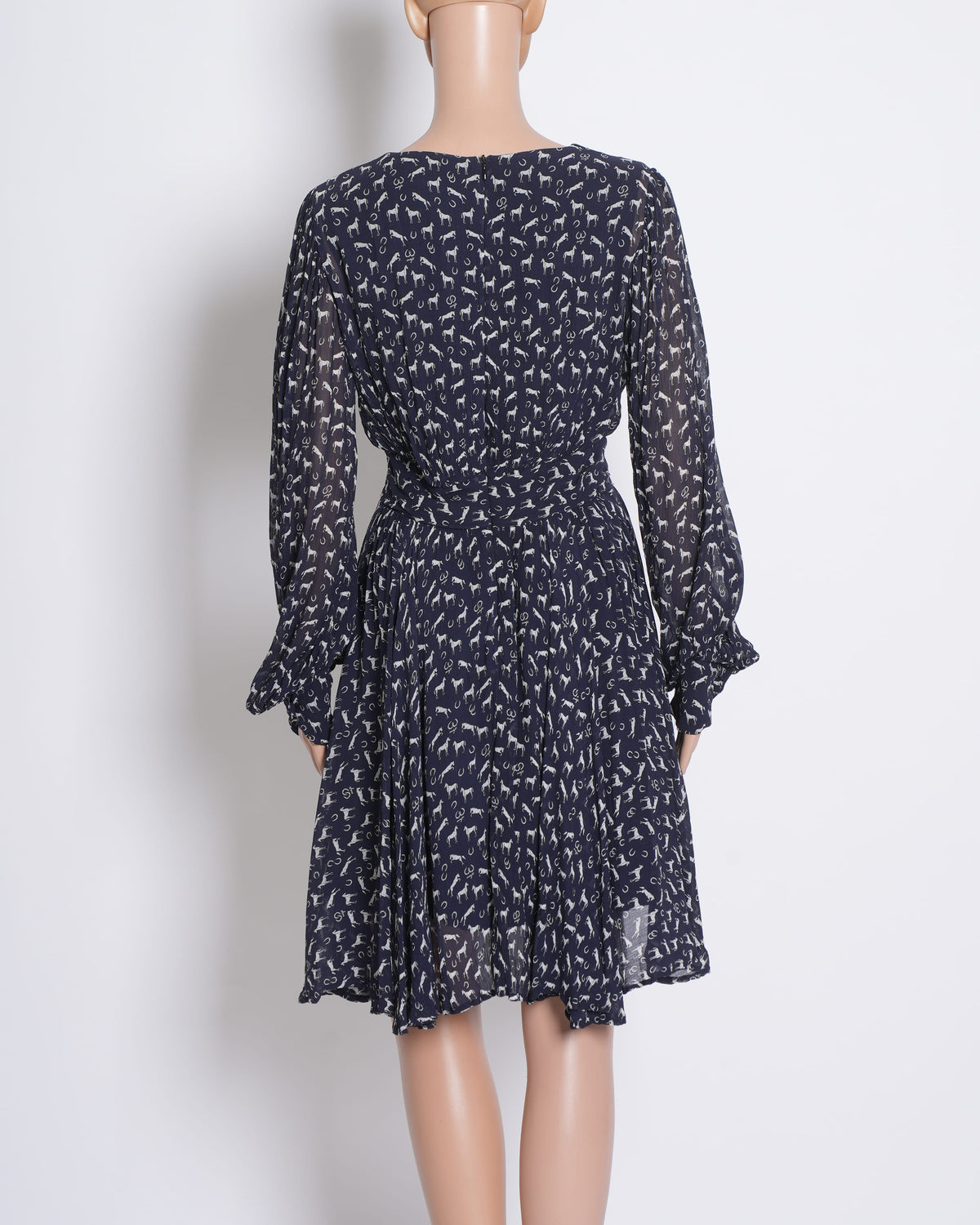 Maje Flowy Dress In Black