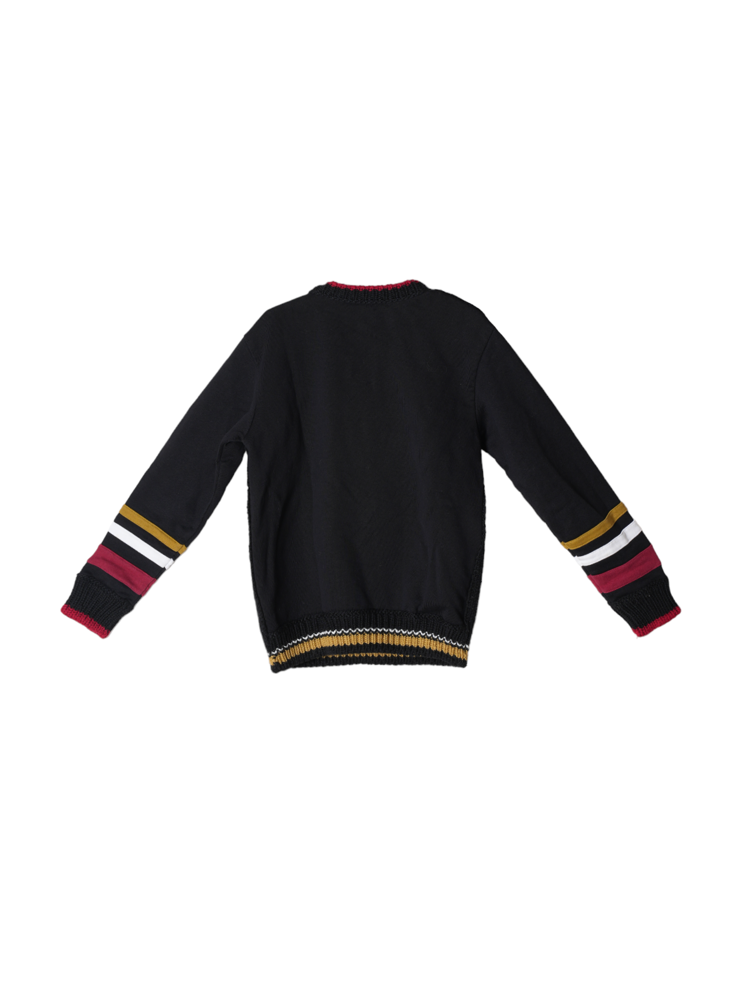 Dolce & Gabbana Jersey + Woven Sweatshirt