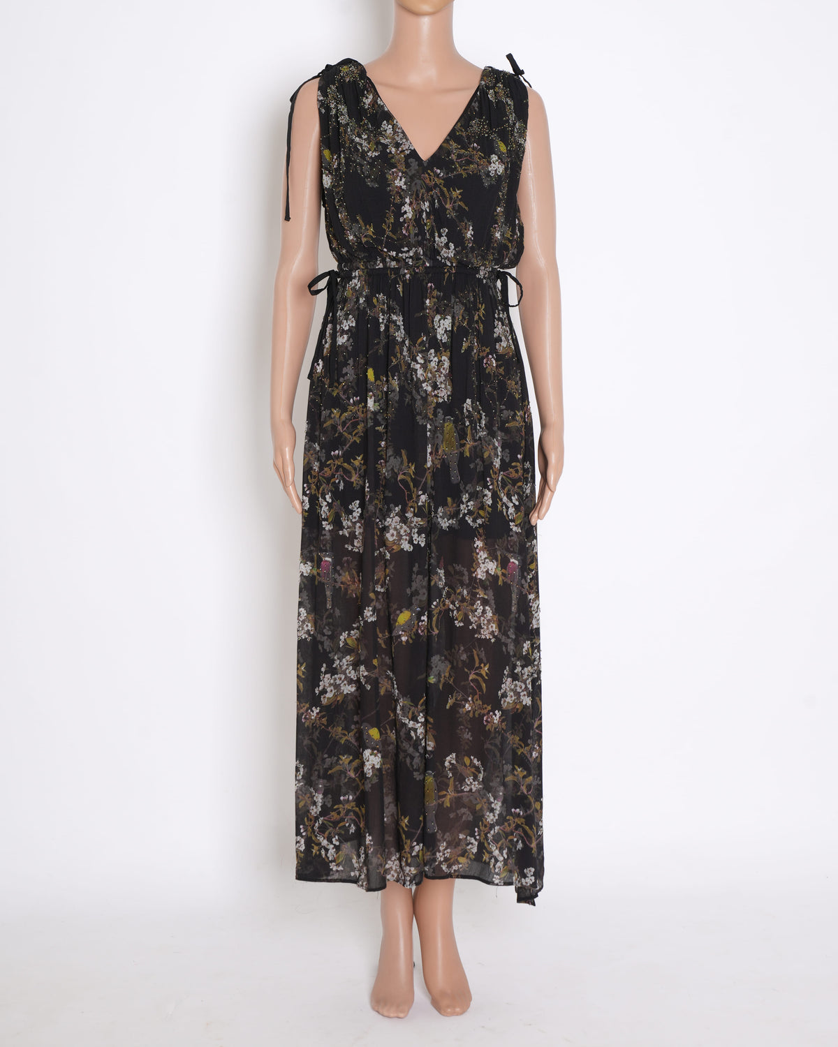 AllSaints Cali Floral Printed Maxi Dress