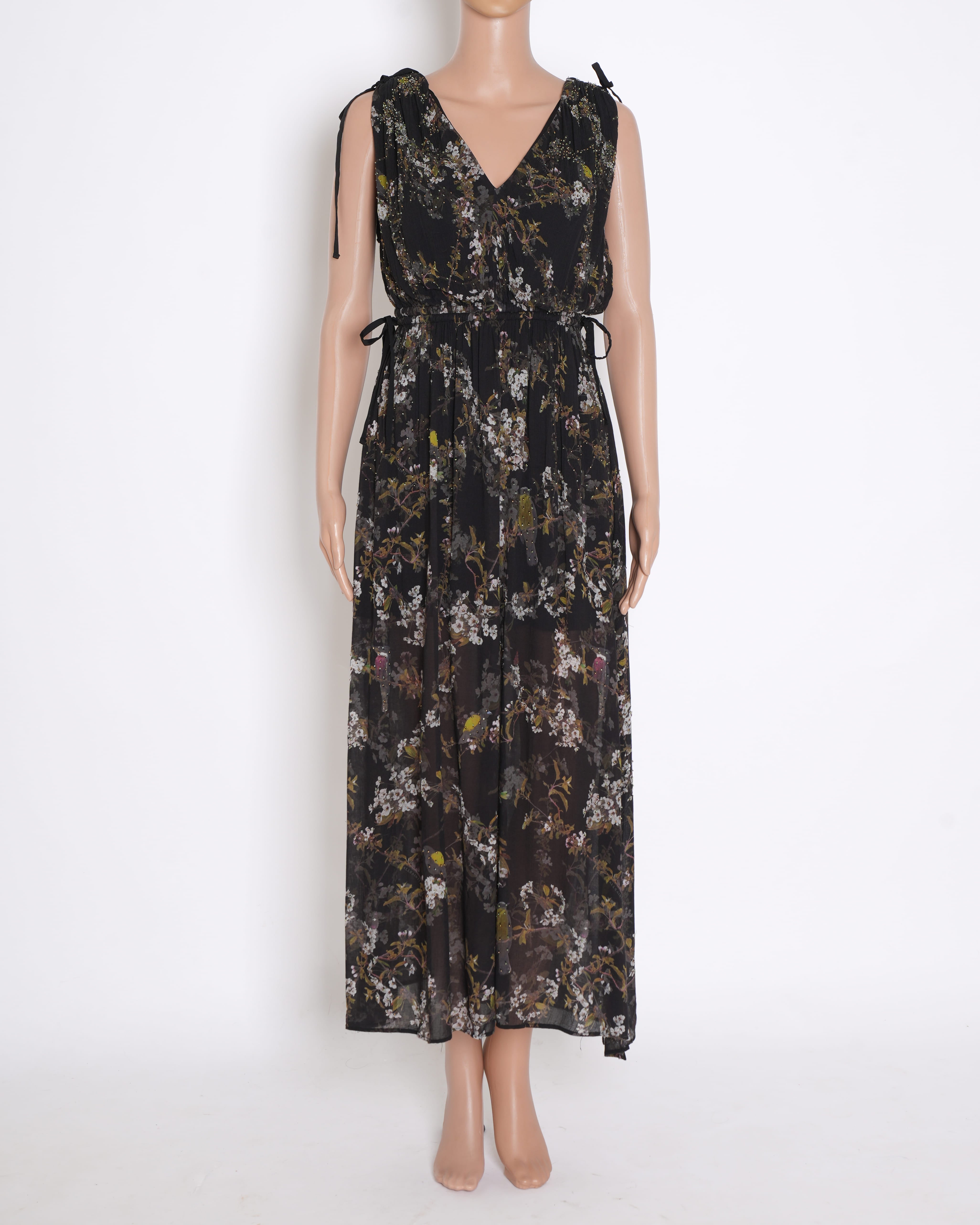 AllSaints Cali Floral Printed Maxi Dress