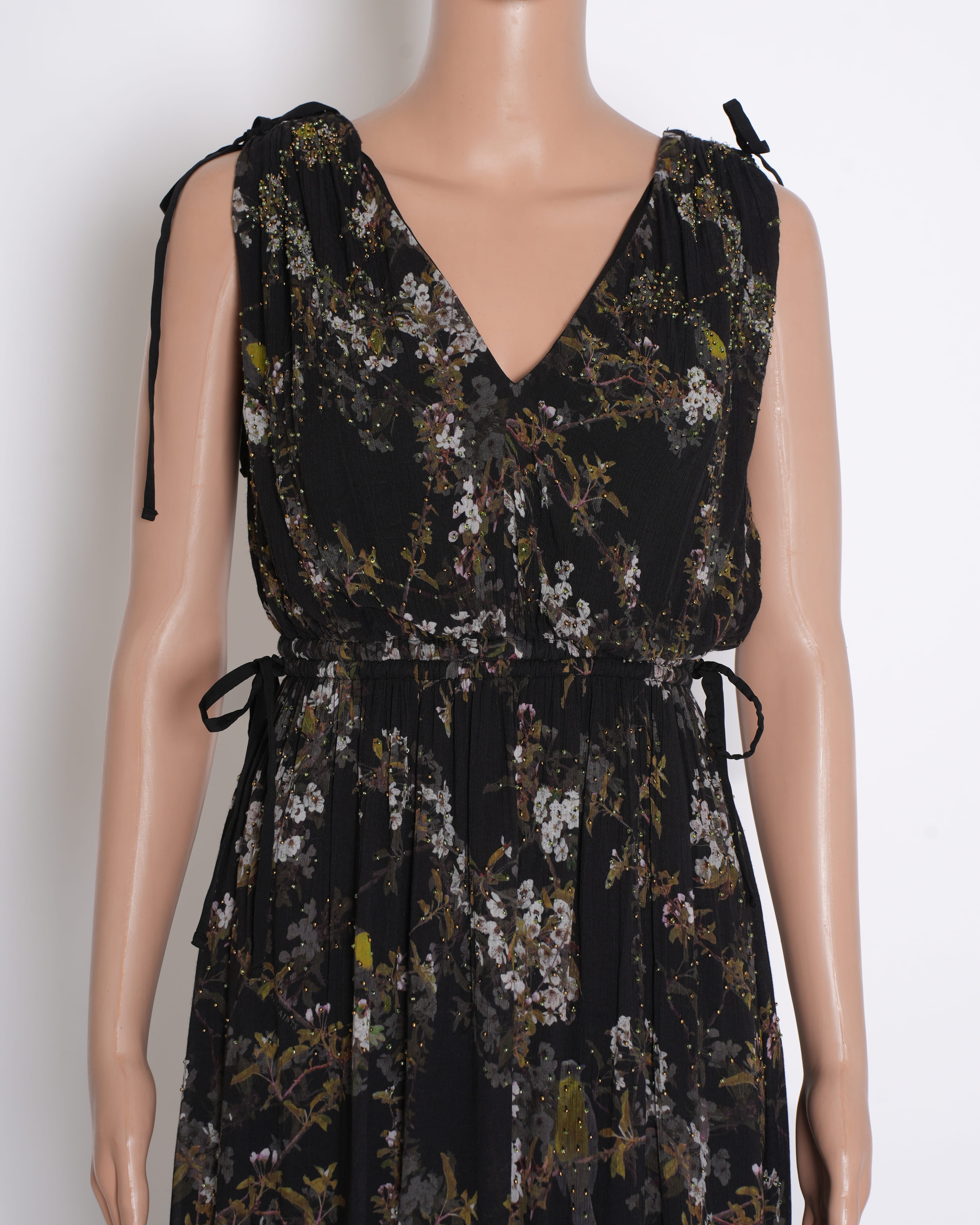 AllSaints Cali Floral Printed Maxi Dress
