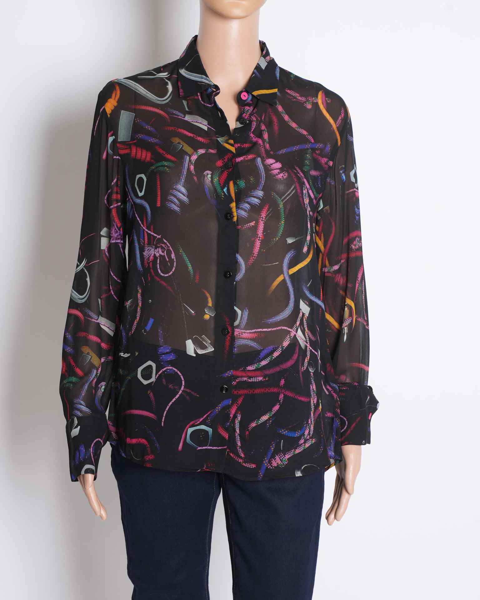 Paul smith sheer printed shirt