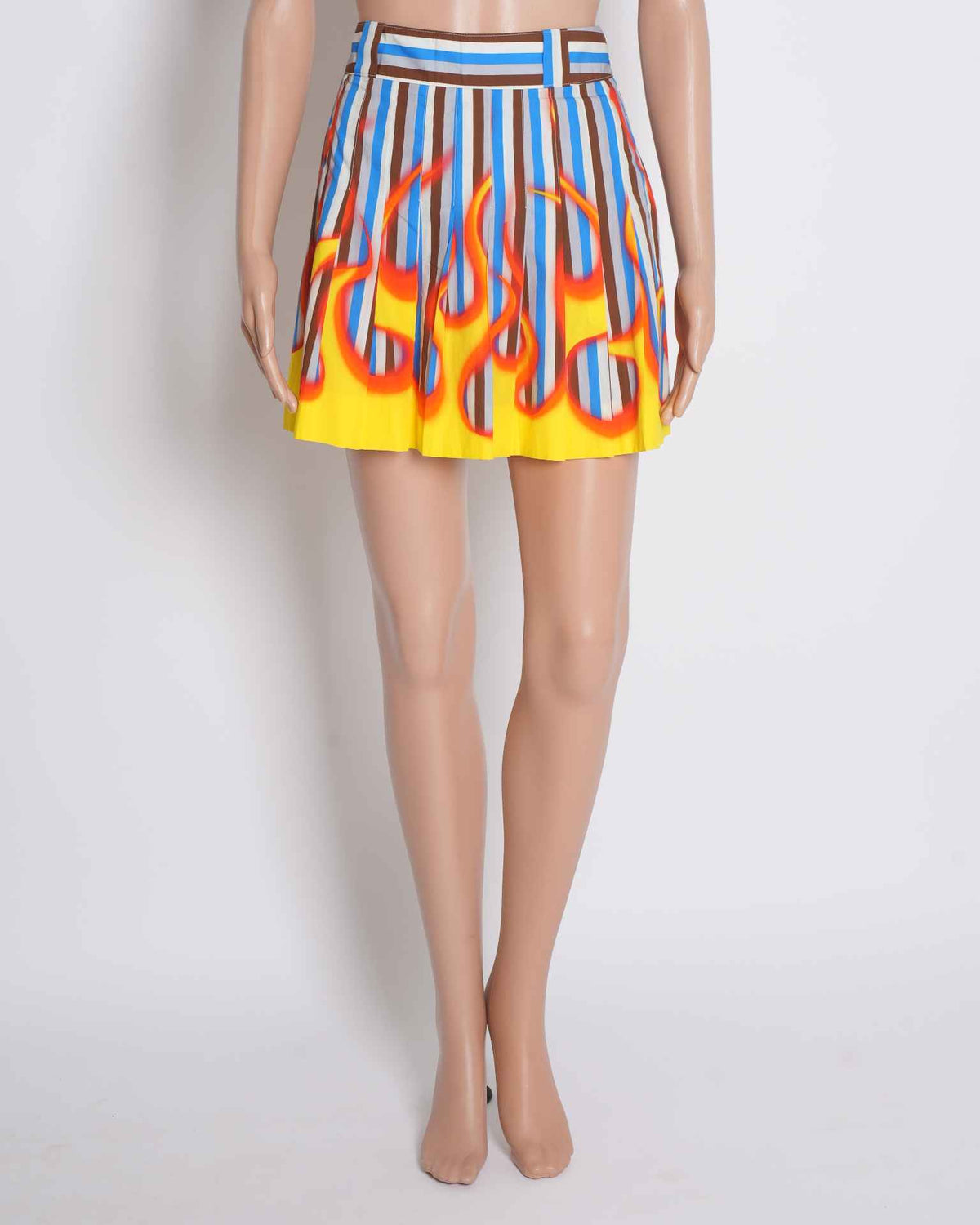 Prada Flame Printed Women's Skirt