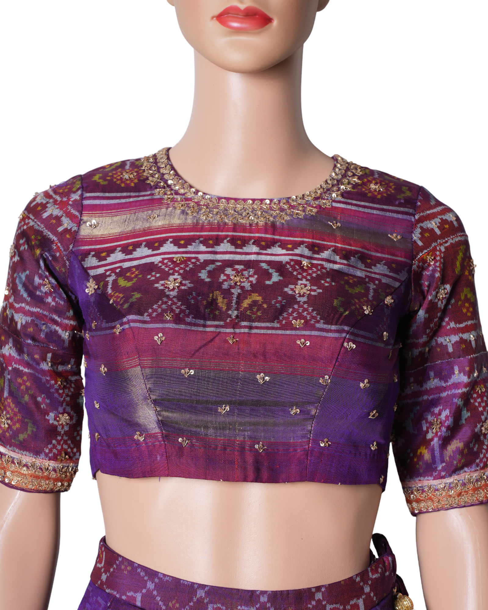 Ayesha Coture Purple Lehenga