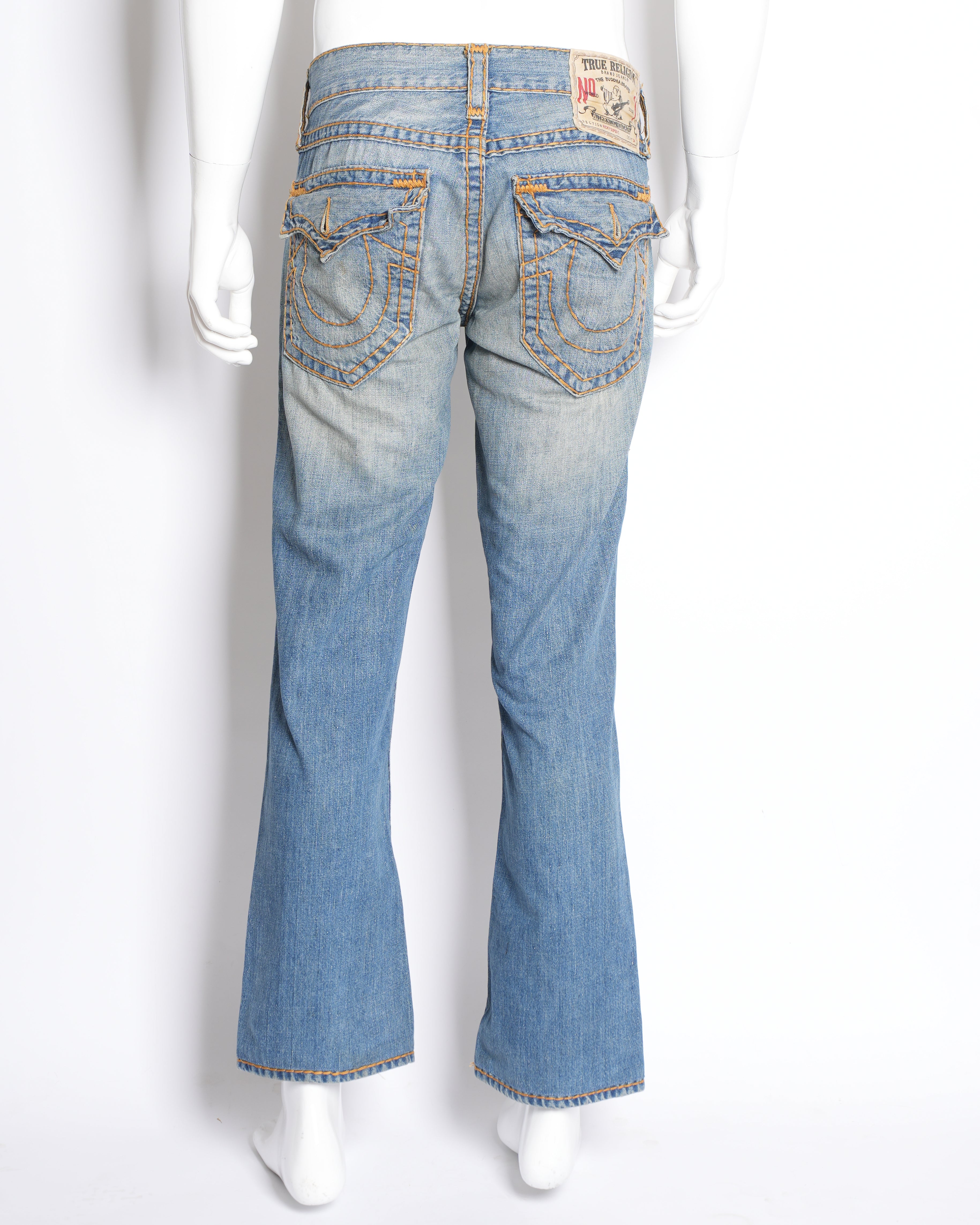 True religion ricky relaxed straight jeans