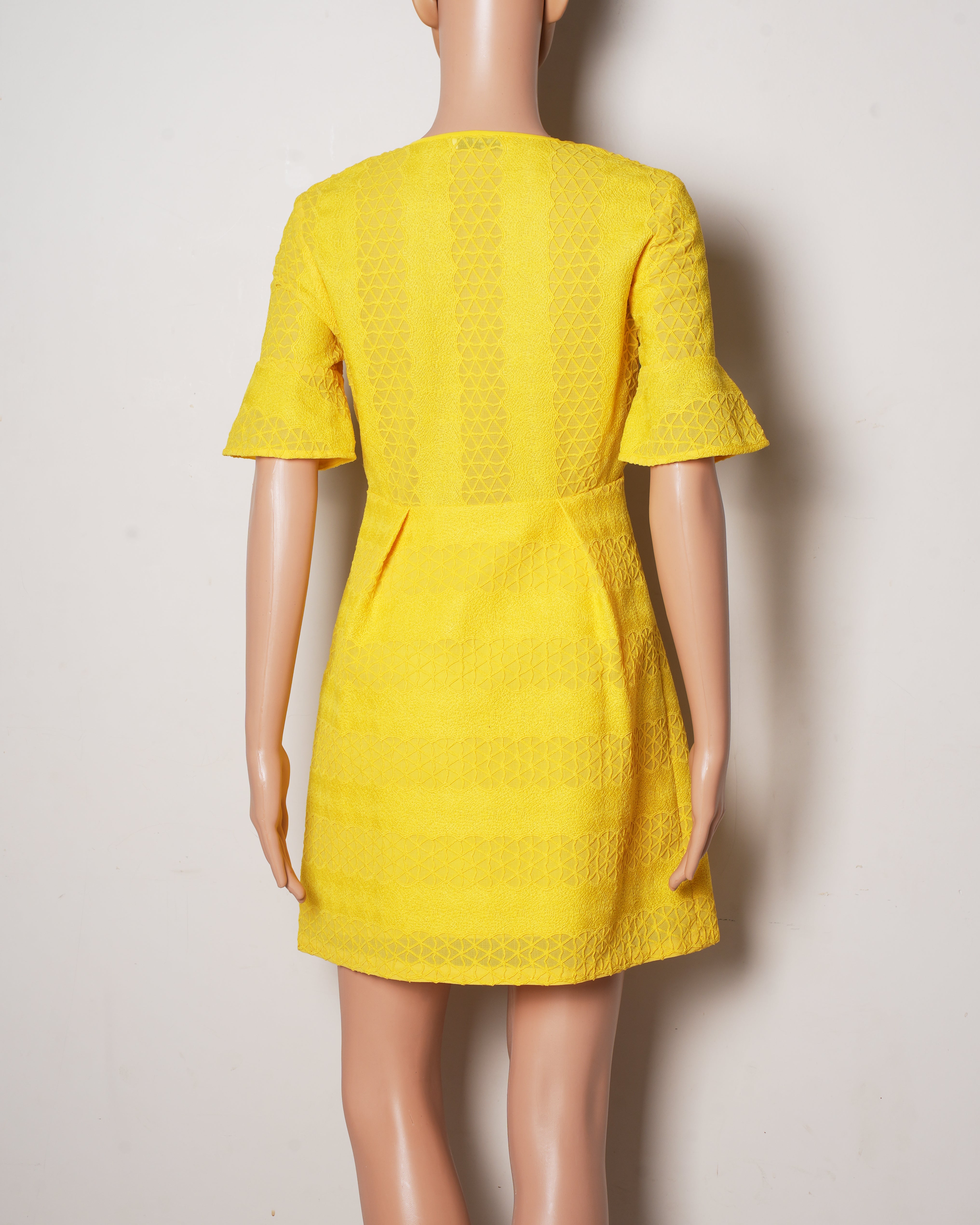 New Sandro Yellow Dress