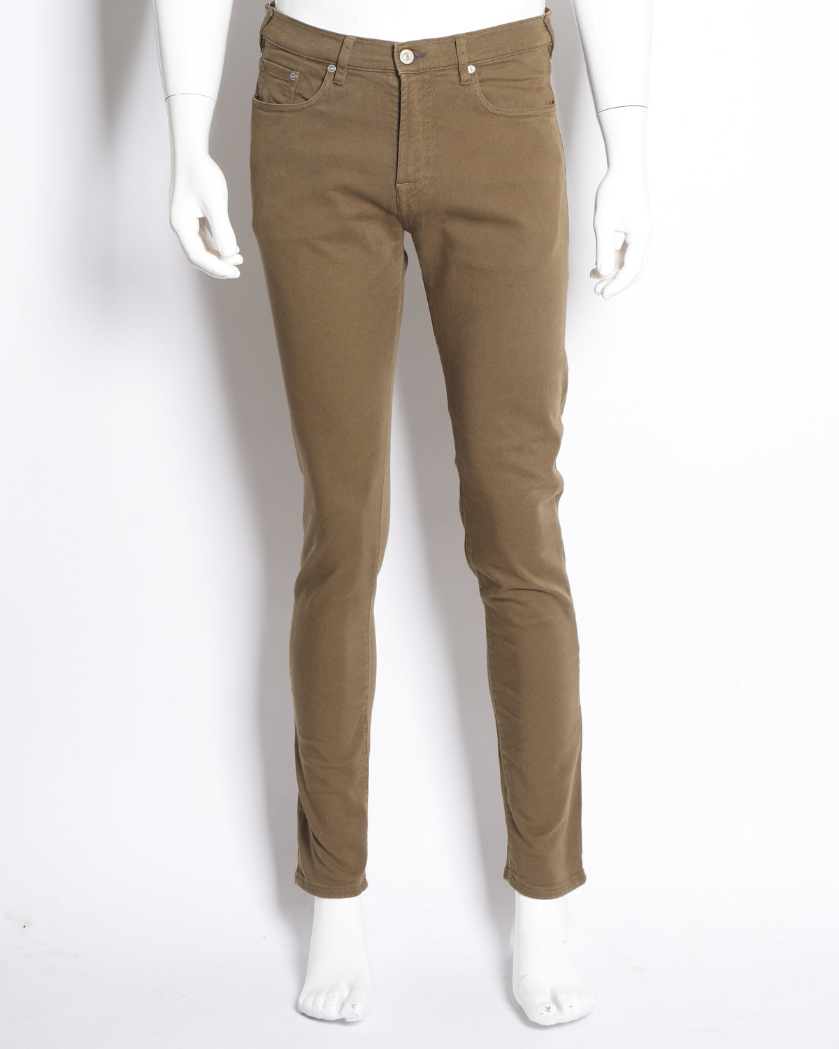 Paul Smith Men's Khaki Green Straight fit Jeans