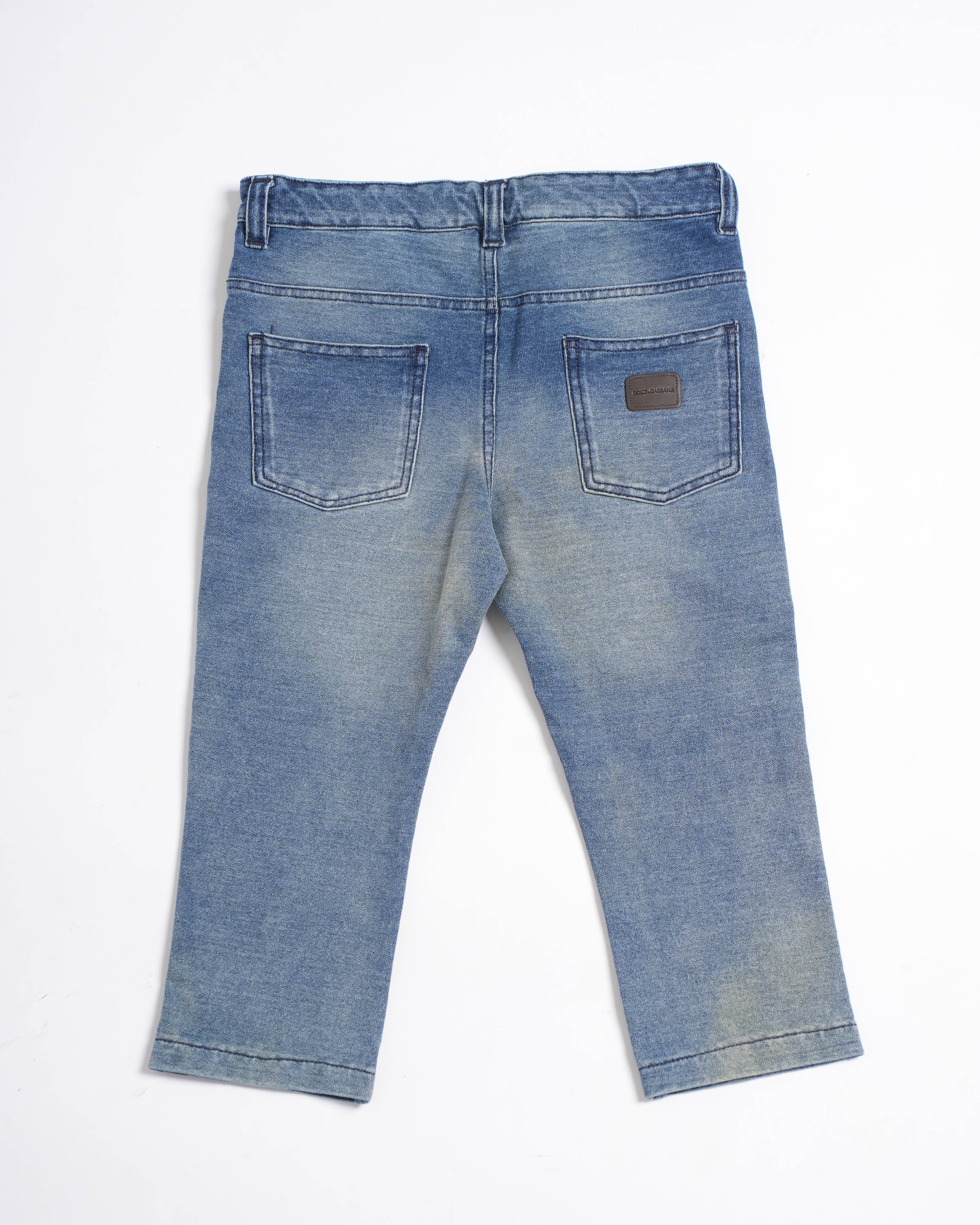 Dolce & Gabbana Denim Kids Jeans