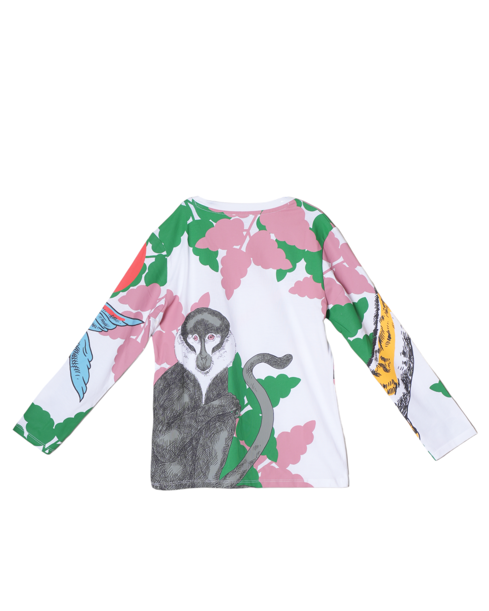 Kenzo Long Sleeved Cotton T-shirt