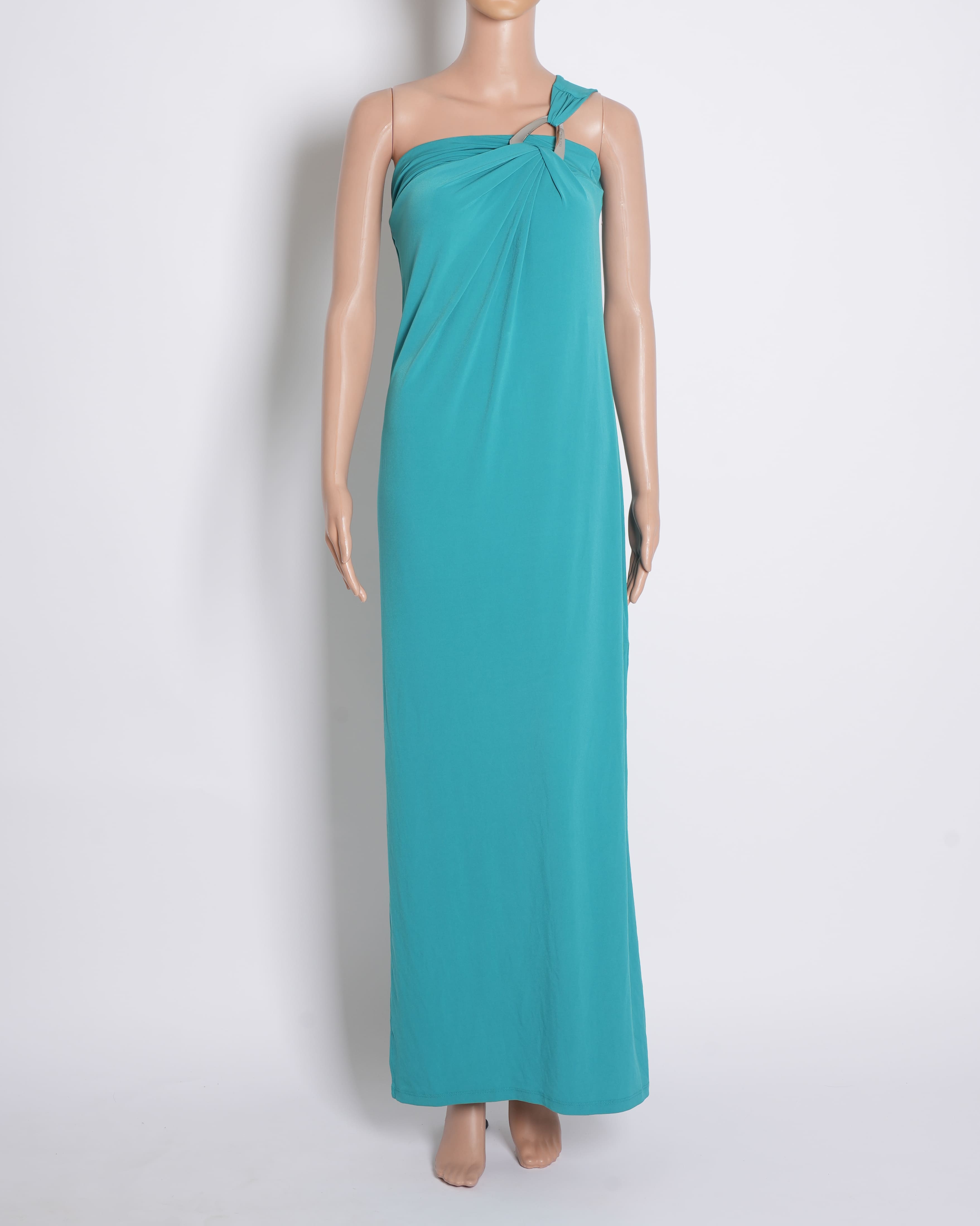 Michael Kors Single Shoulder Dress in Blue