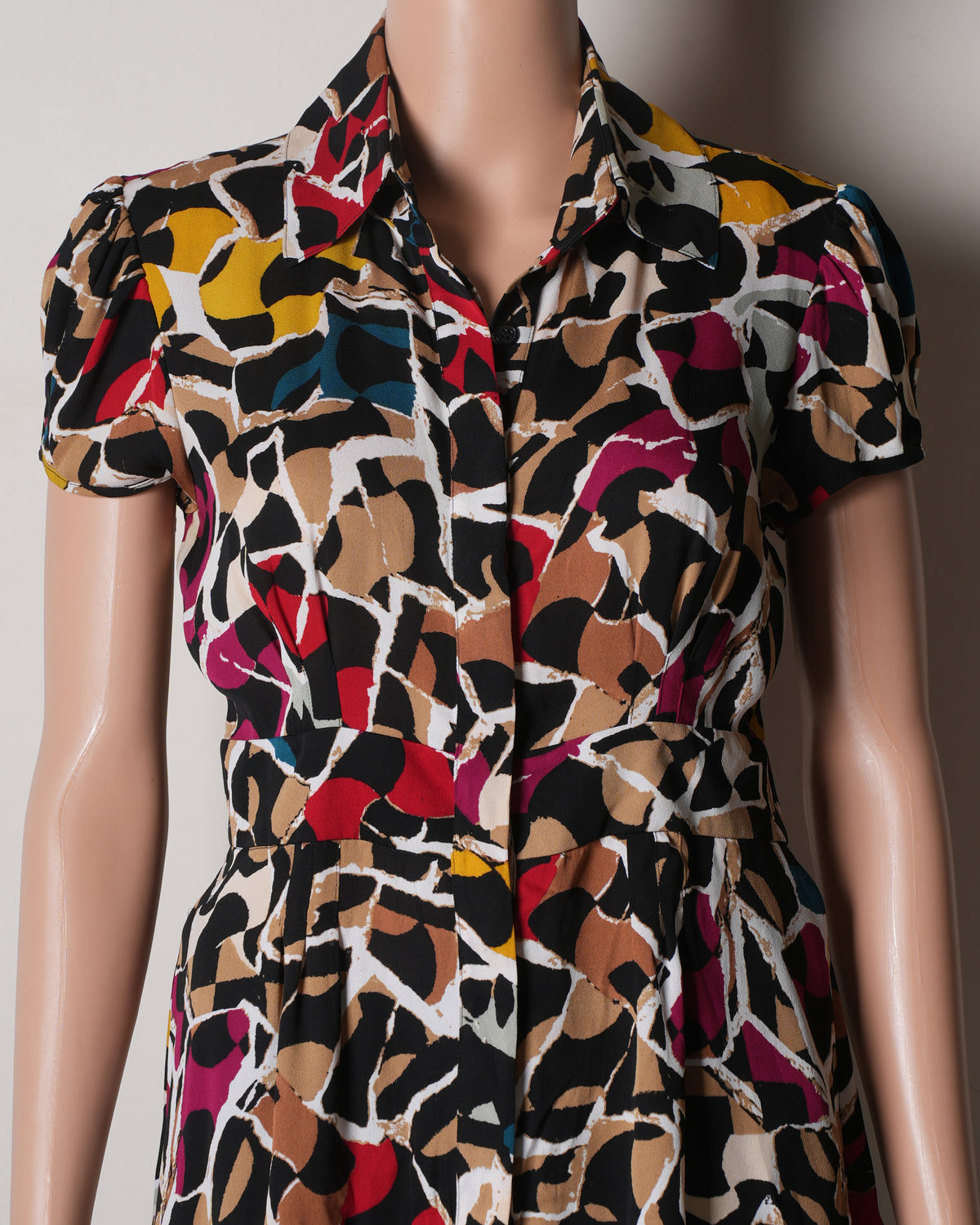 DVF Multicolour Silk Top
