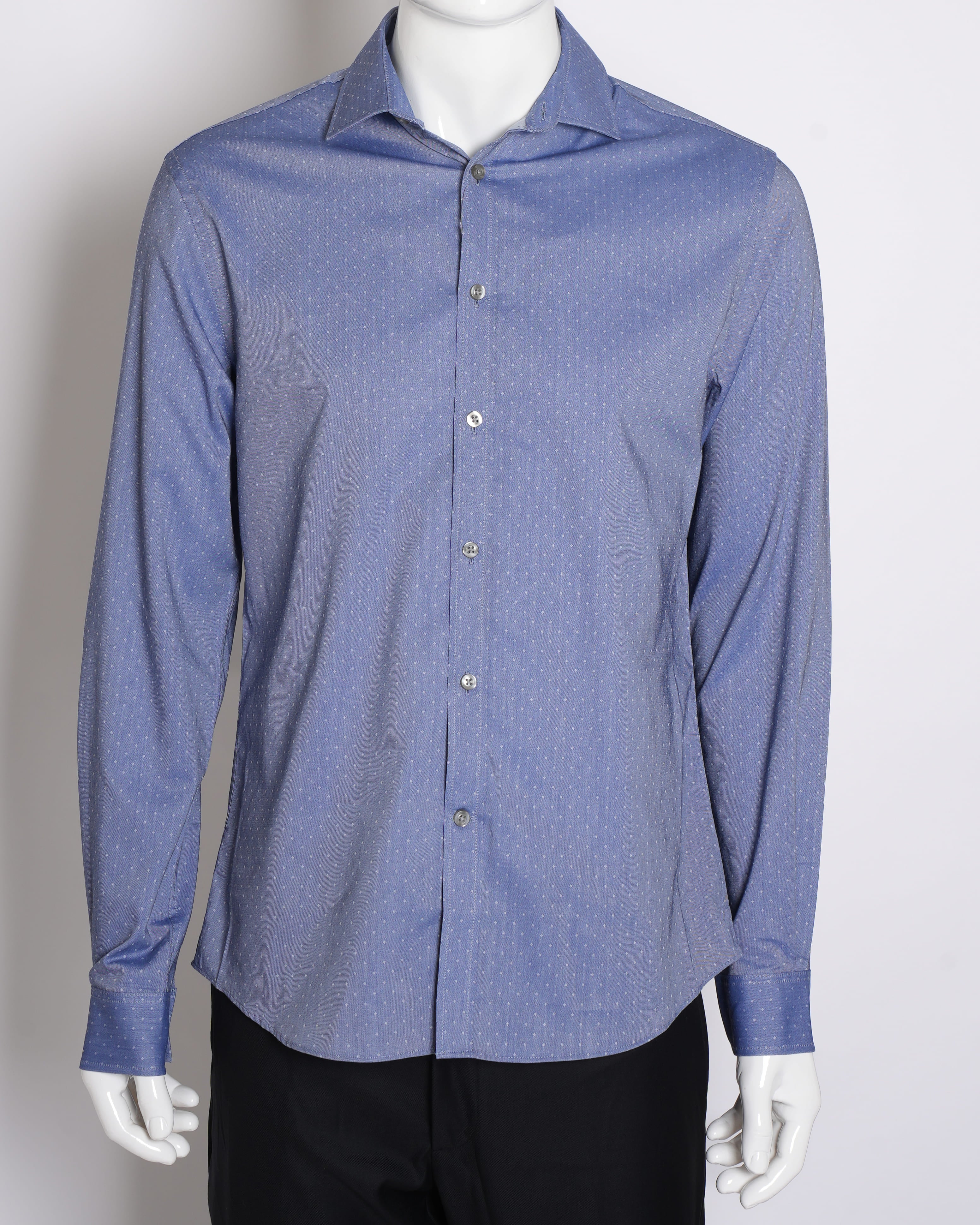 New Michael Kors Men’s Blue Shirt