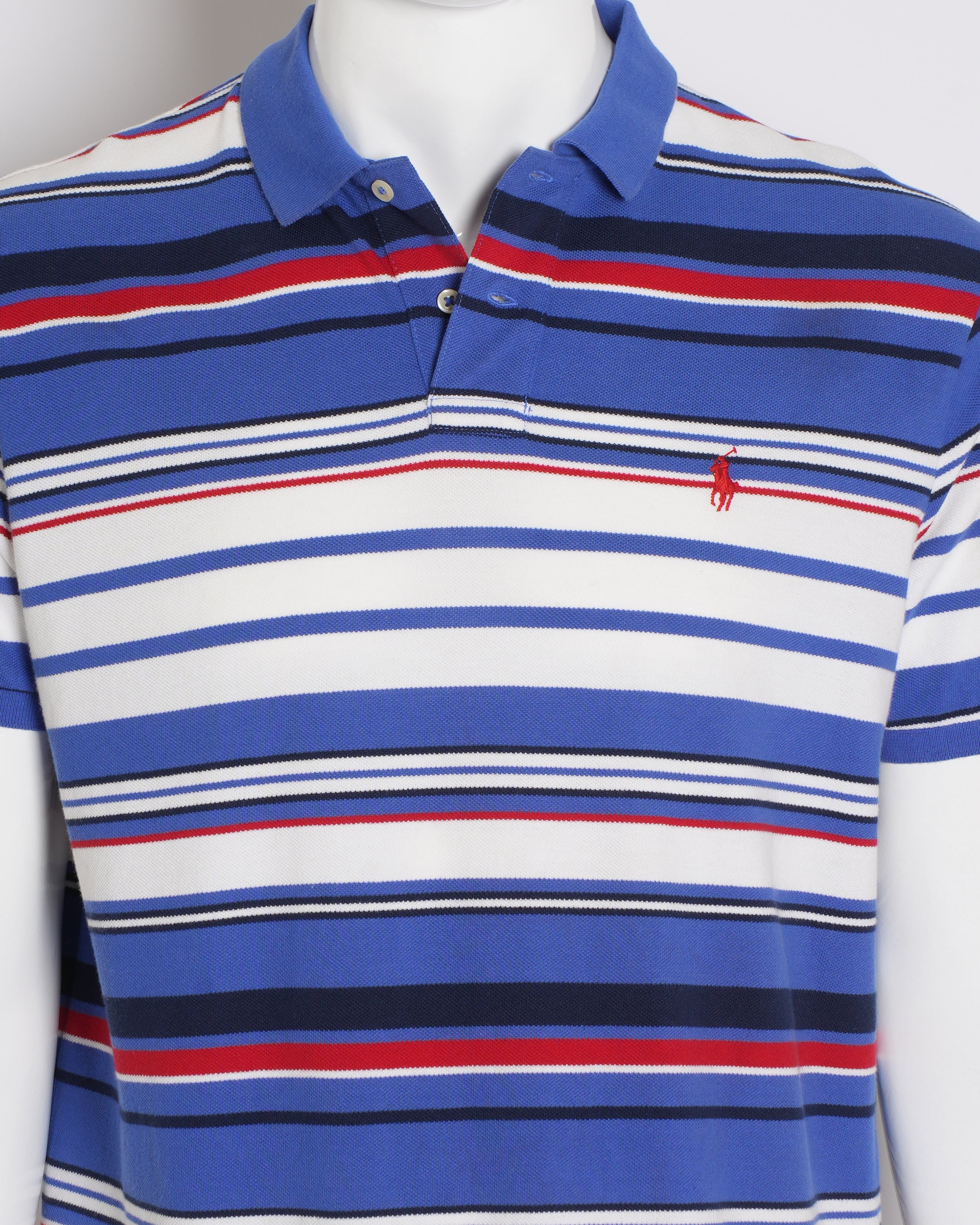 Polo by Ralph Lauren men’s T-shirt in horizontal blue stripes