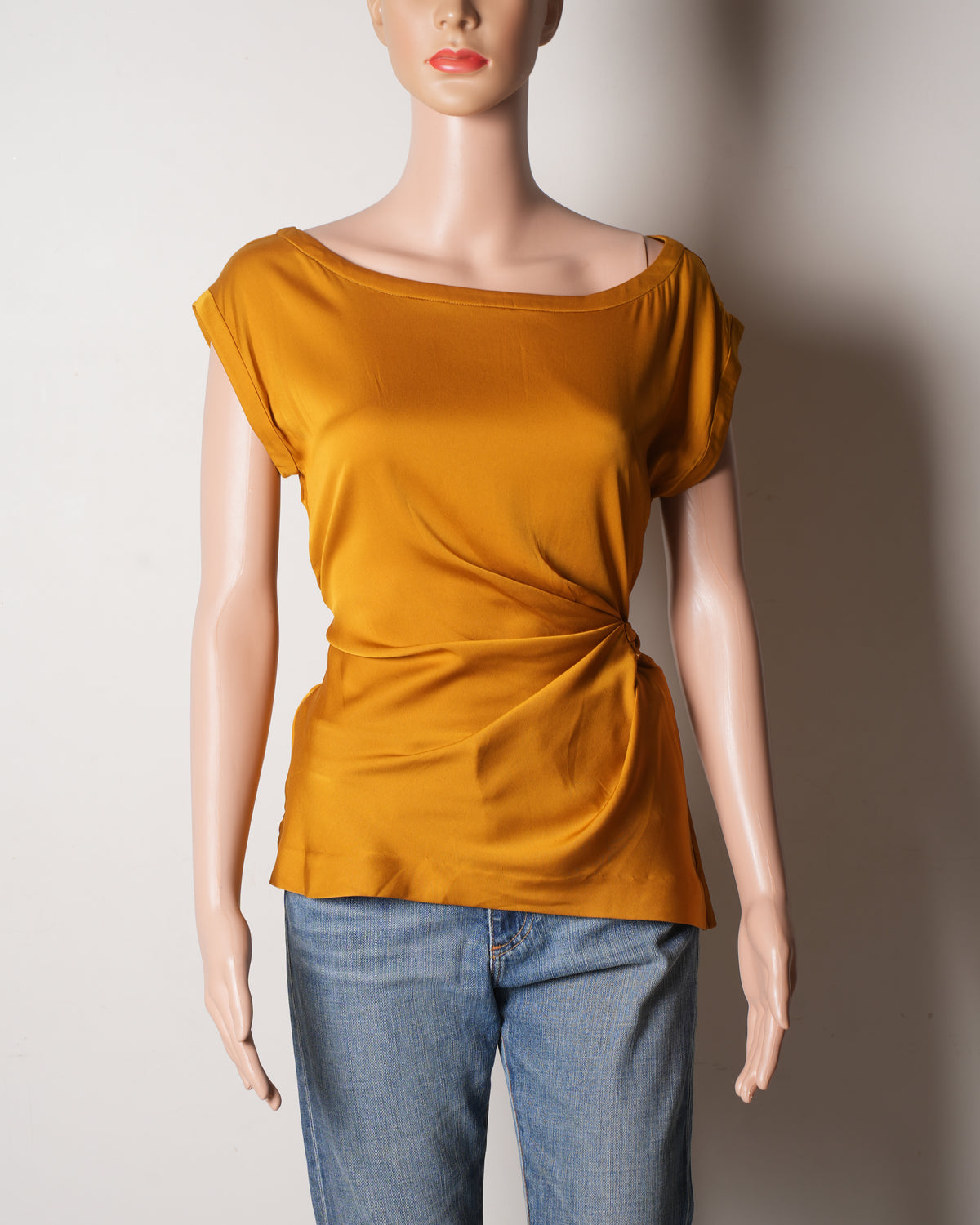 Diane Von Furstenberg Yellow Top