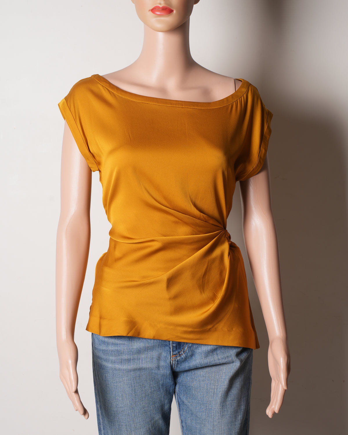 Diane Von Furstenberg Yellow Top